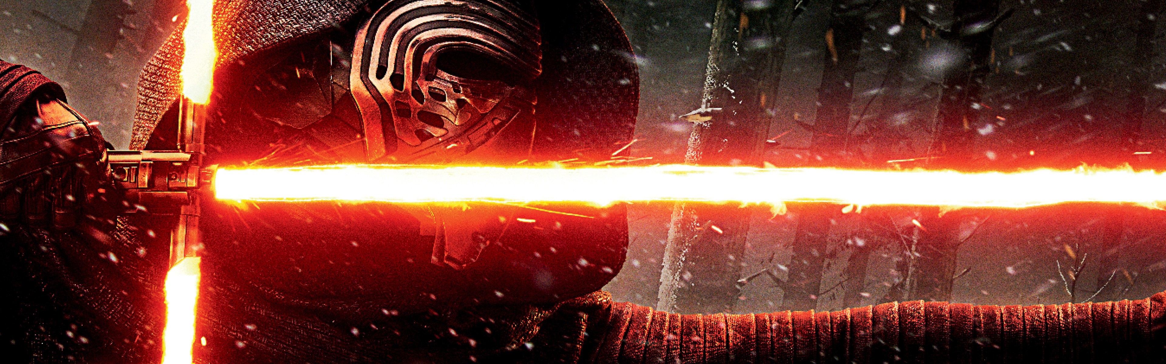 Multi Monitor Panorama resolutions3840 x 1200 Original. Description Download Kylo Ren Force FX Lightsaber Movies wallpaper