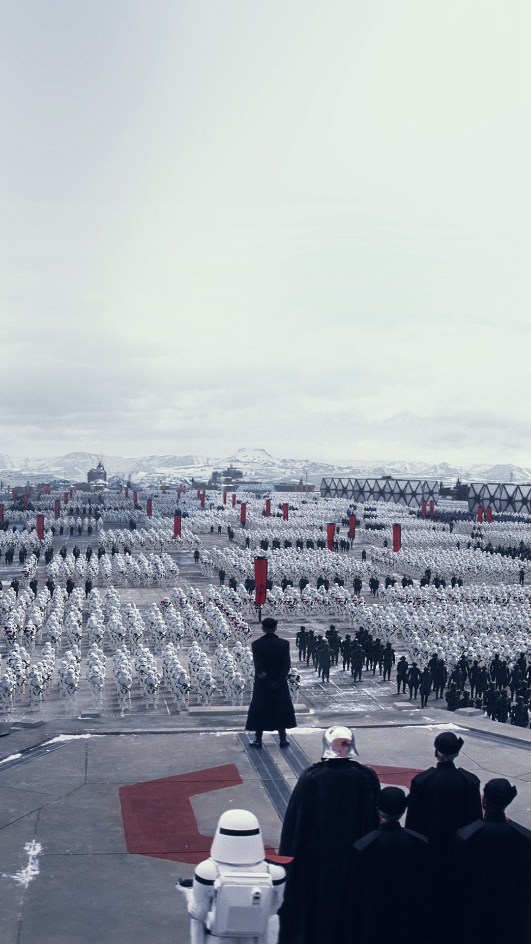 Force Awakens Starwars First Order Art Film #iPhone #plus #wallpaper