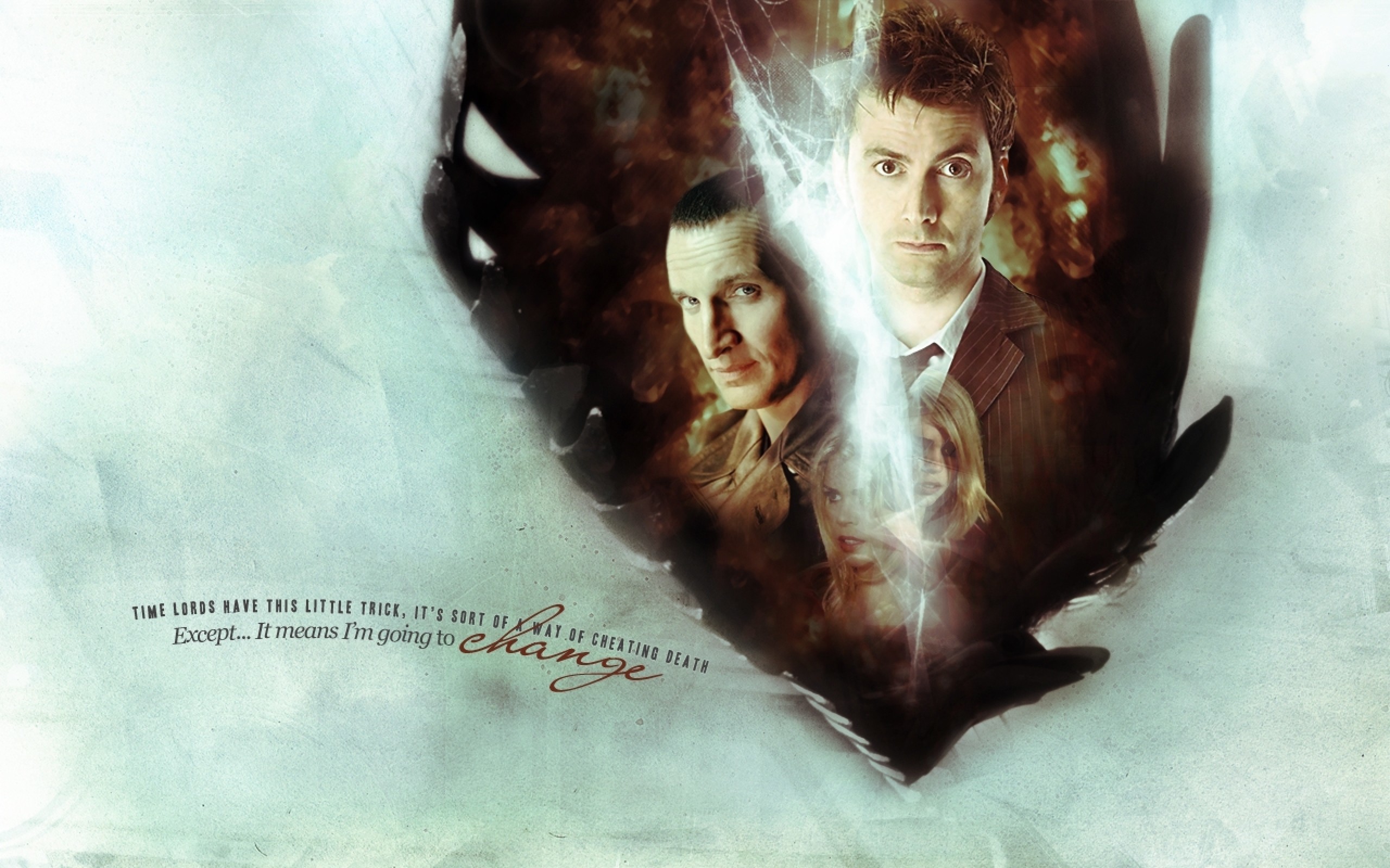 Doctor Who, The Doctor, TARDIS, Christopher Eccleston, David Tennant, Billie Piper, Tenth Doctor, Quote, Rose Tyler Wallpapers HD / Desktop and Mobile