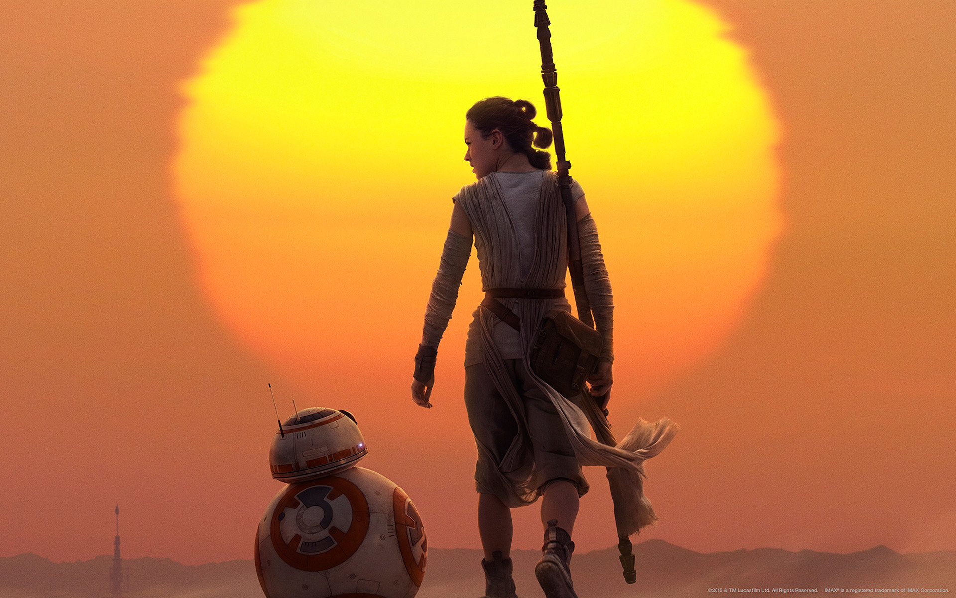 Movie – Star Wars Episode VII The Force Awakens Rey Star Wars BB