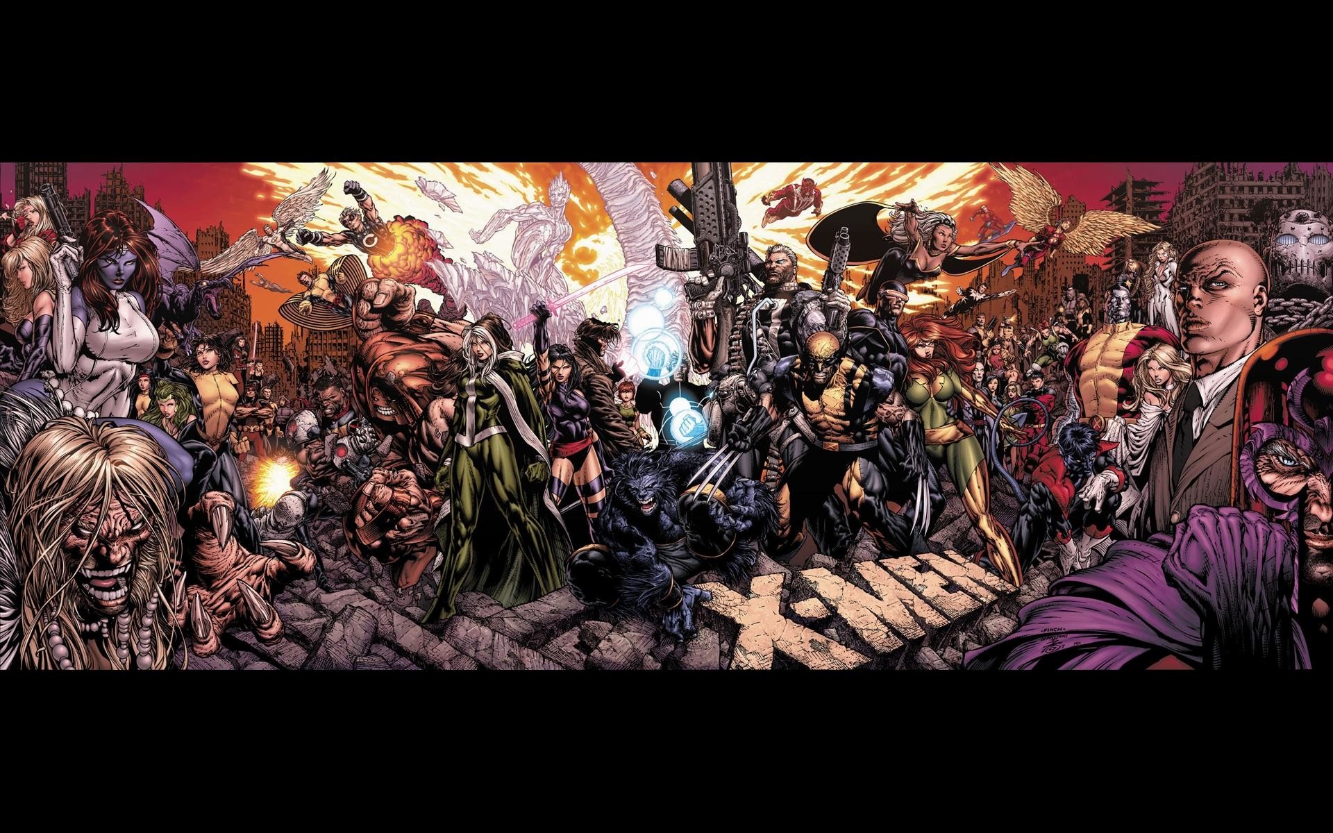X Men Marvel Comics HD Wallpaper