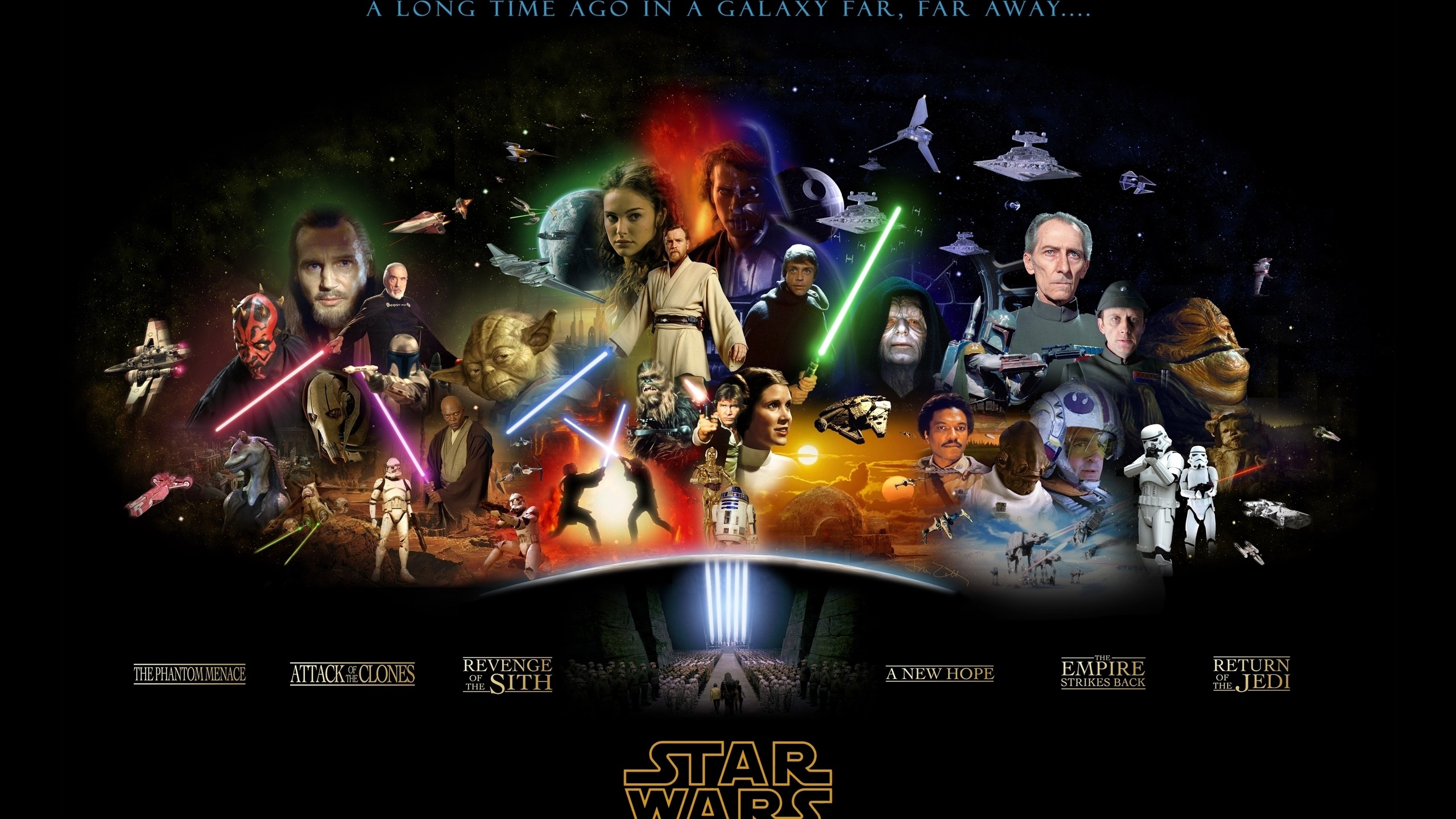 Description Download Star wars movies stormtroopers darth maul darth vader boba fett wallpaper / desktop background in HD Widescreen resolution