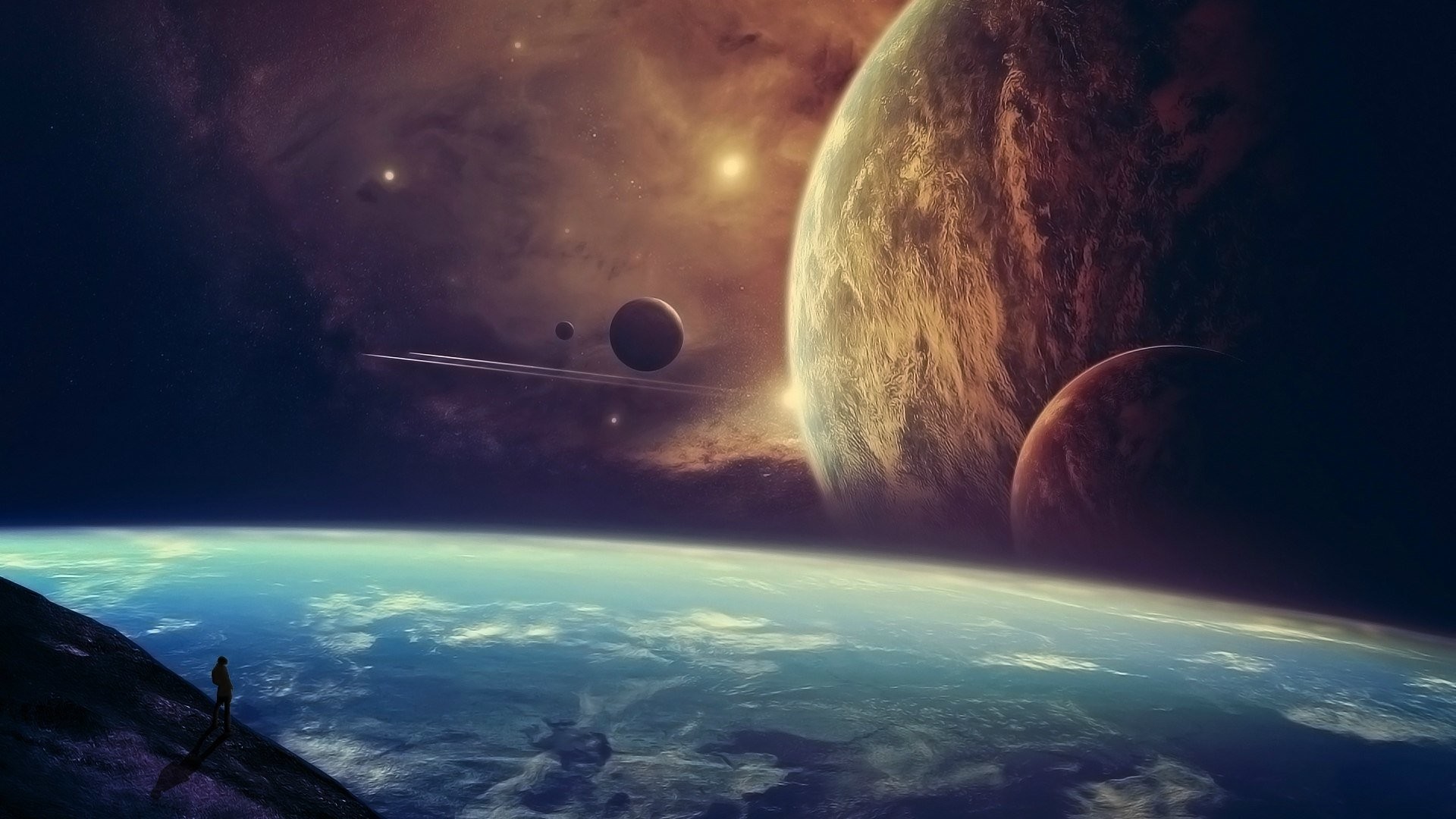 Nice Images Collection: Planetscape Desktop Wallpapers