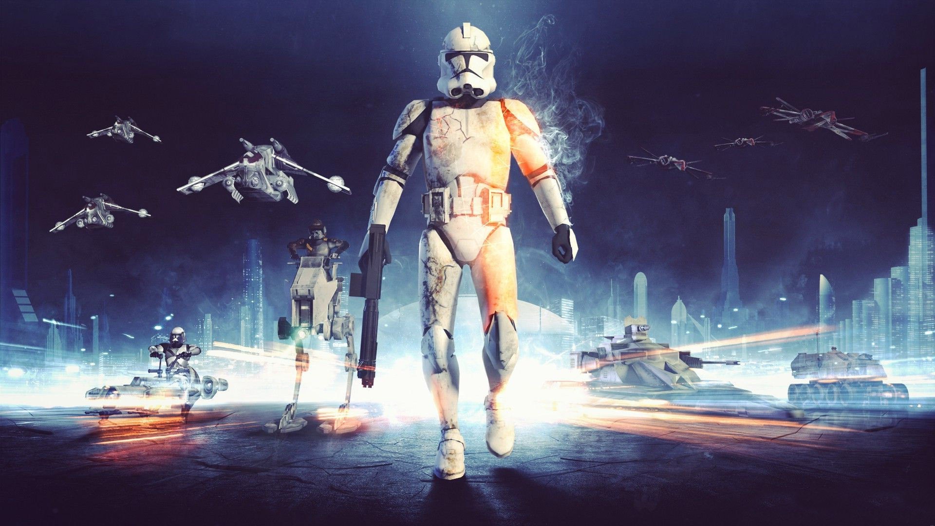 Star Wars, Clone Trooper, Battlefield Wallpapers HD / Desktop and Mobile Backgrounds
