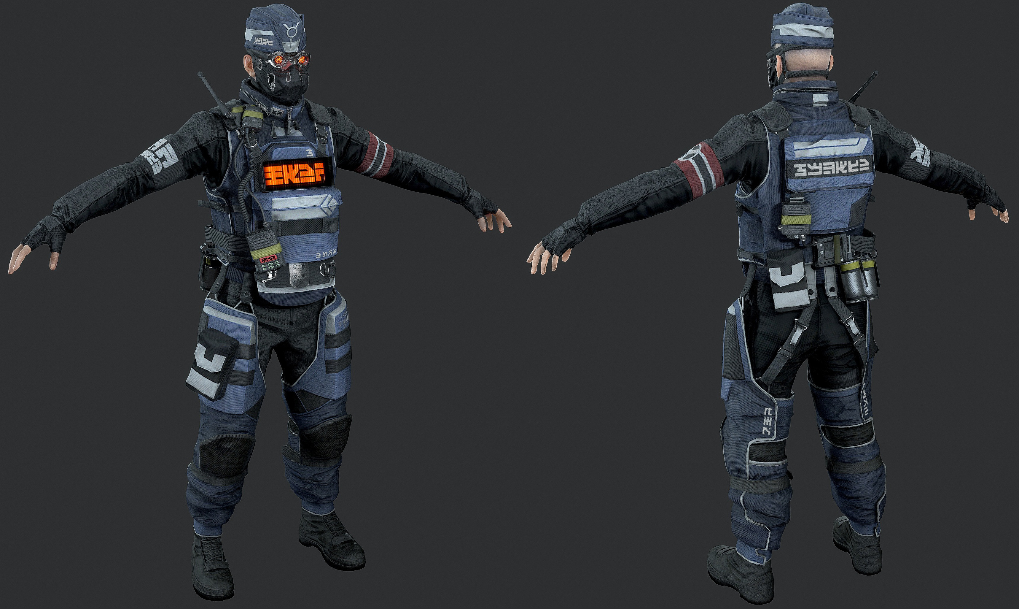 Killzone Shadow Fall – Helghast Security Trooper by luxox18