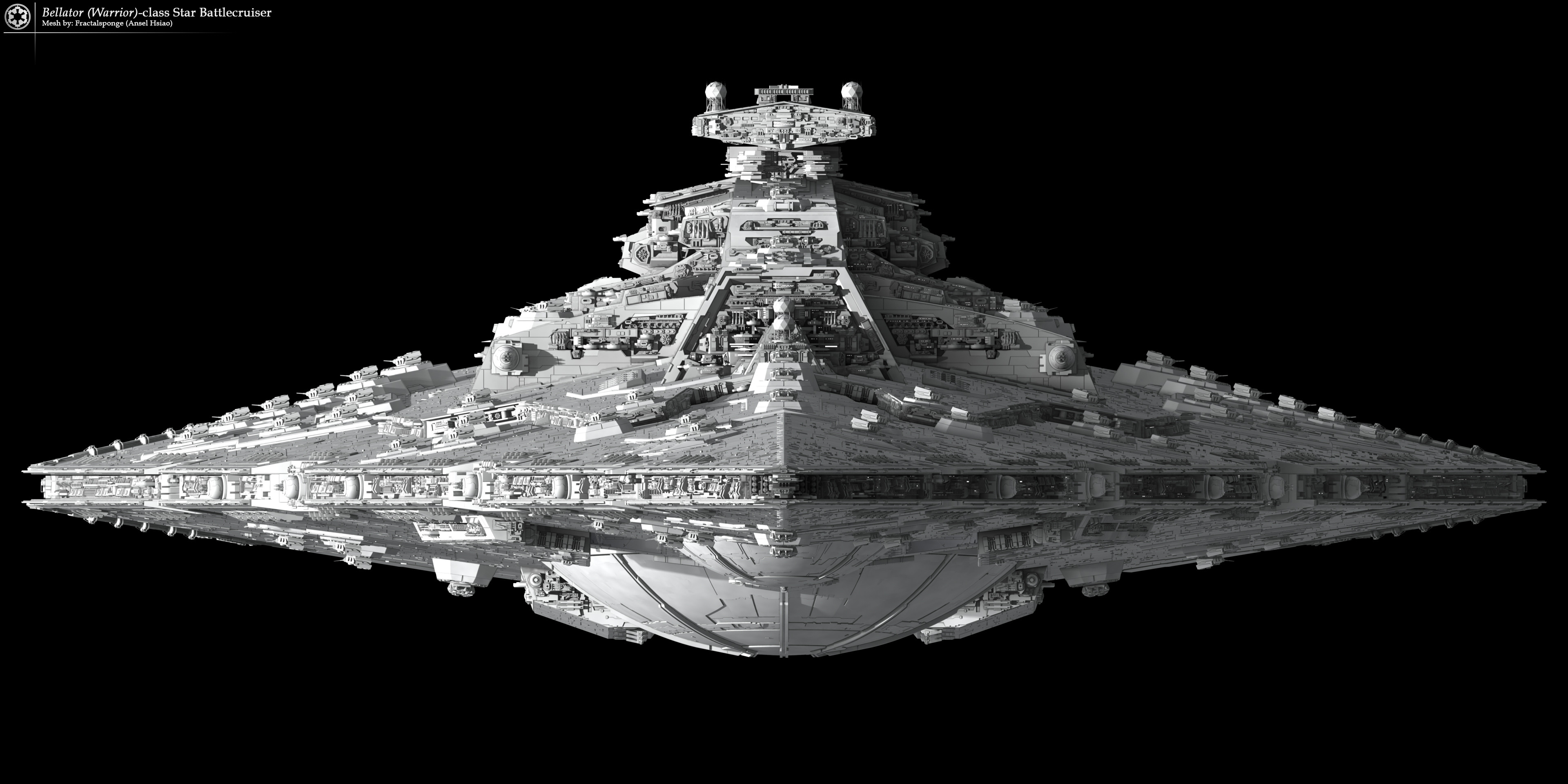 3840 1920 Star Destroyer Wallpaper