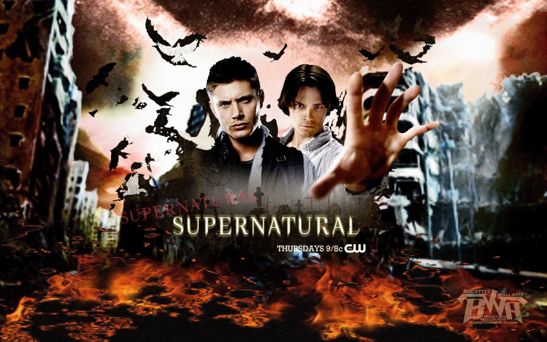 Supernatural Wallpaper Poster Tv Show – Horror TV Series