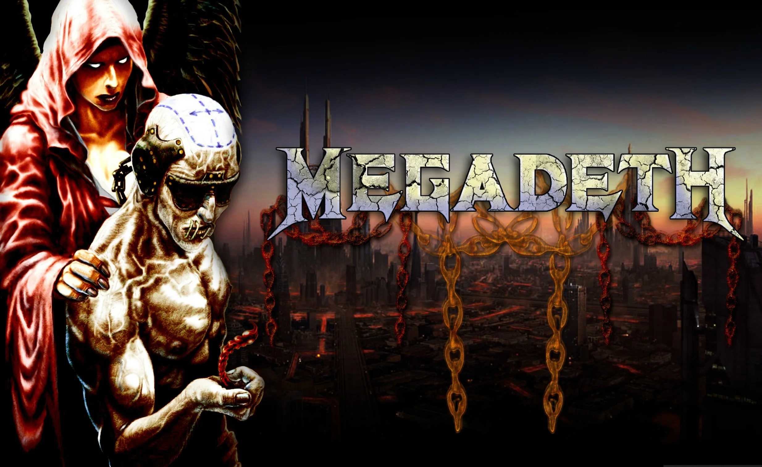 Resultado de imagen de megadeth logo wallpaper