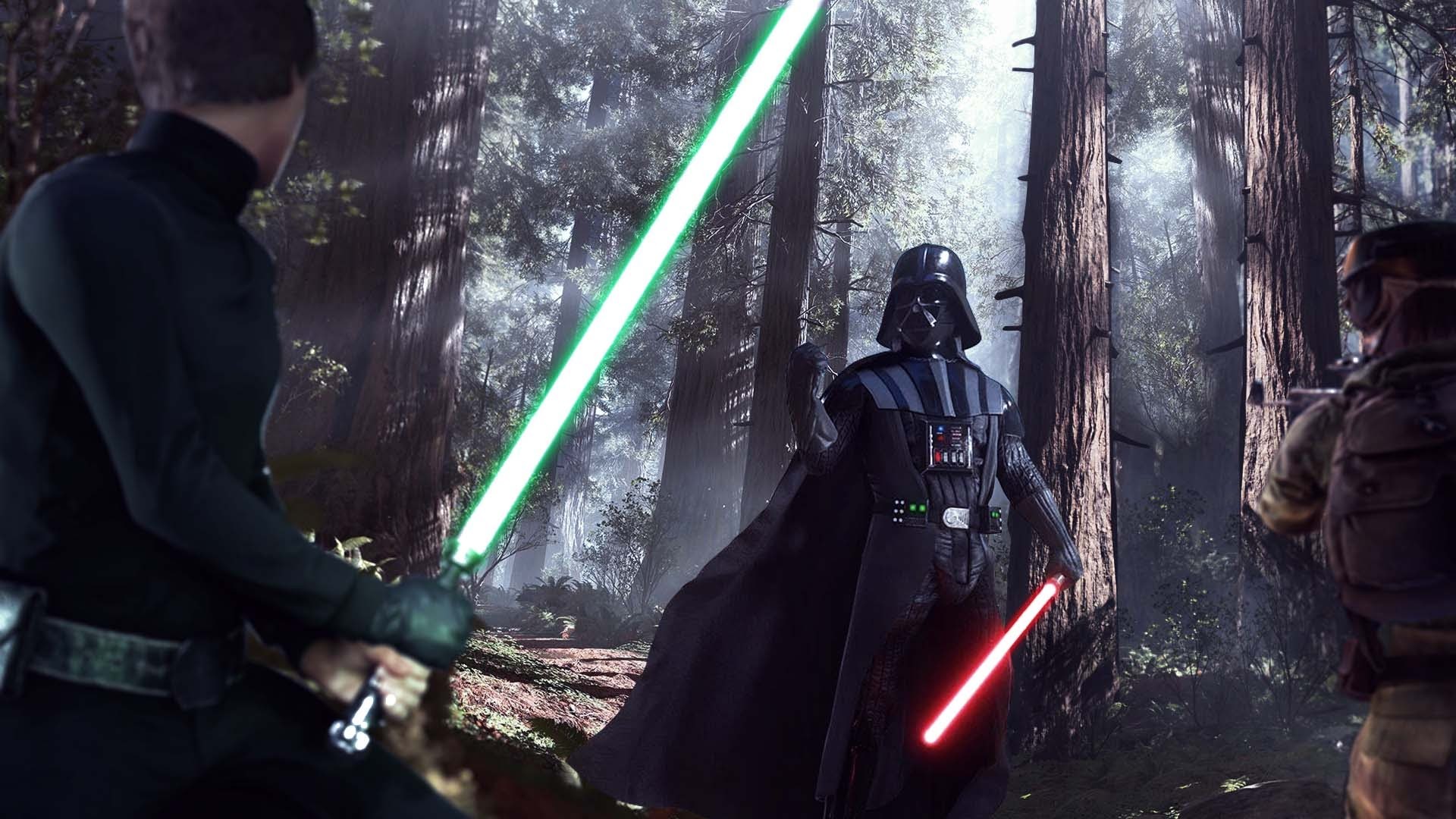 Star Wars Battlefront Luke vs Darth Vader Wallpaper With Download by Gully