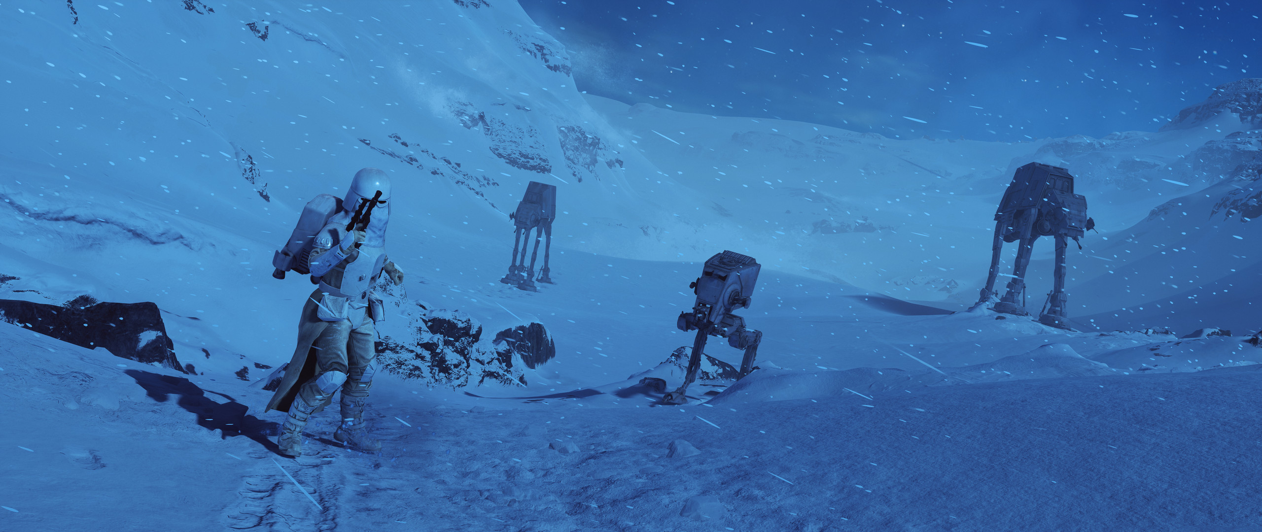 Video Game – Star Wars Battlefront 2015 Snowtrooper AT AT Walker Wallpaper