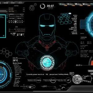 Iron Man Jarvis Animated