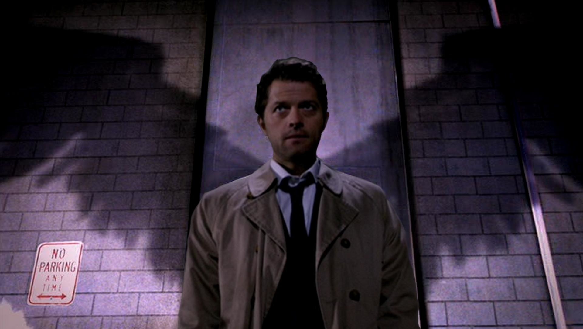 First attempt Castiel 1920×1080 cross post from / r / wallpapers /