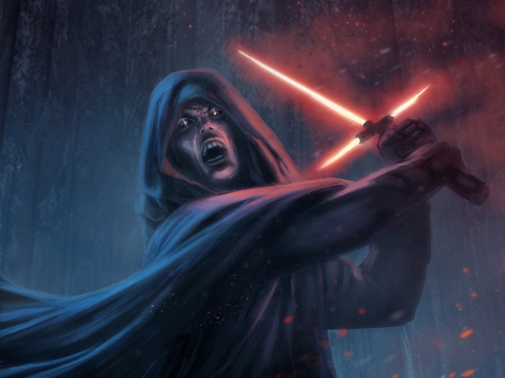 Wallpaper star wars episode vii – the force awakens, sith,  lightsaber