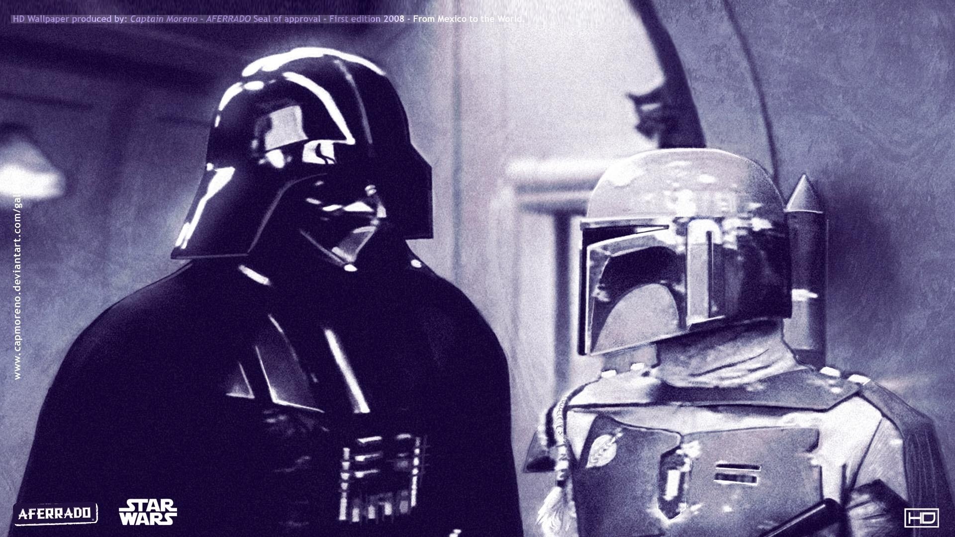 Movies Star Wars Episode V – The Empire Strikes Back Darth Vader Boba Fett 115528