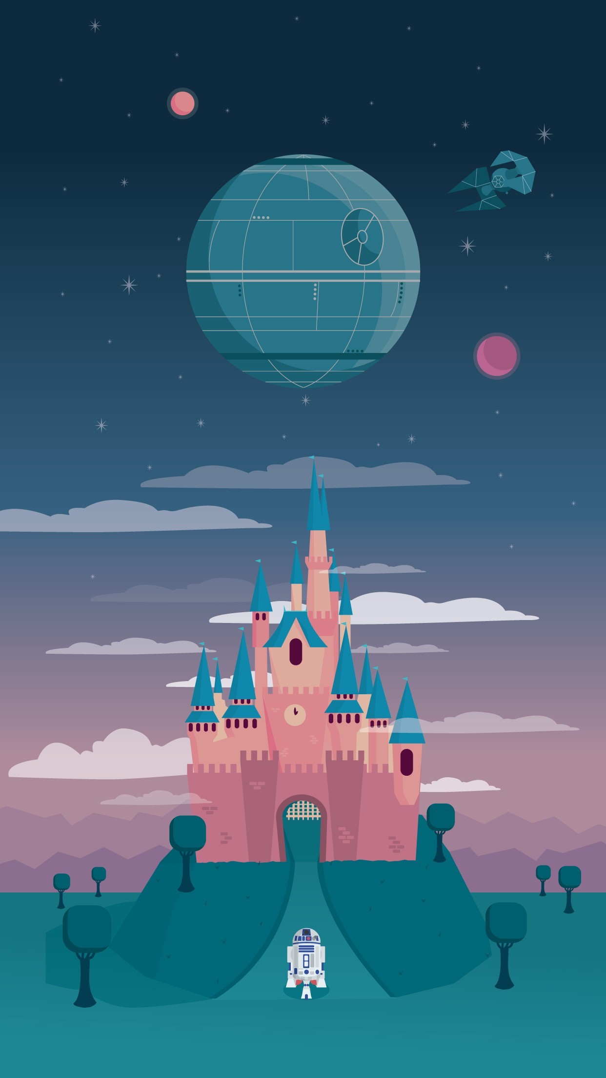 Disney and the Death Star by Milli Jane