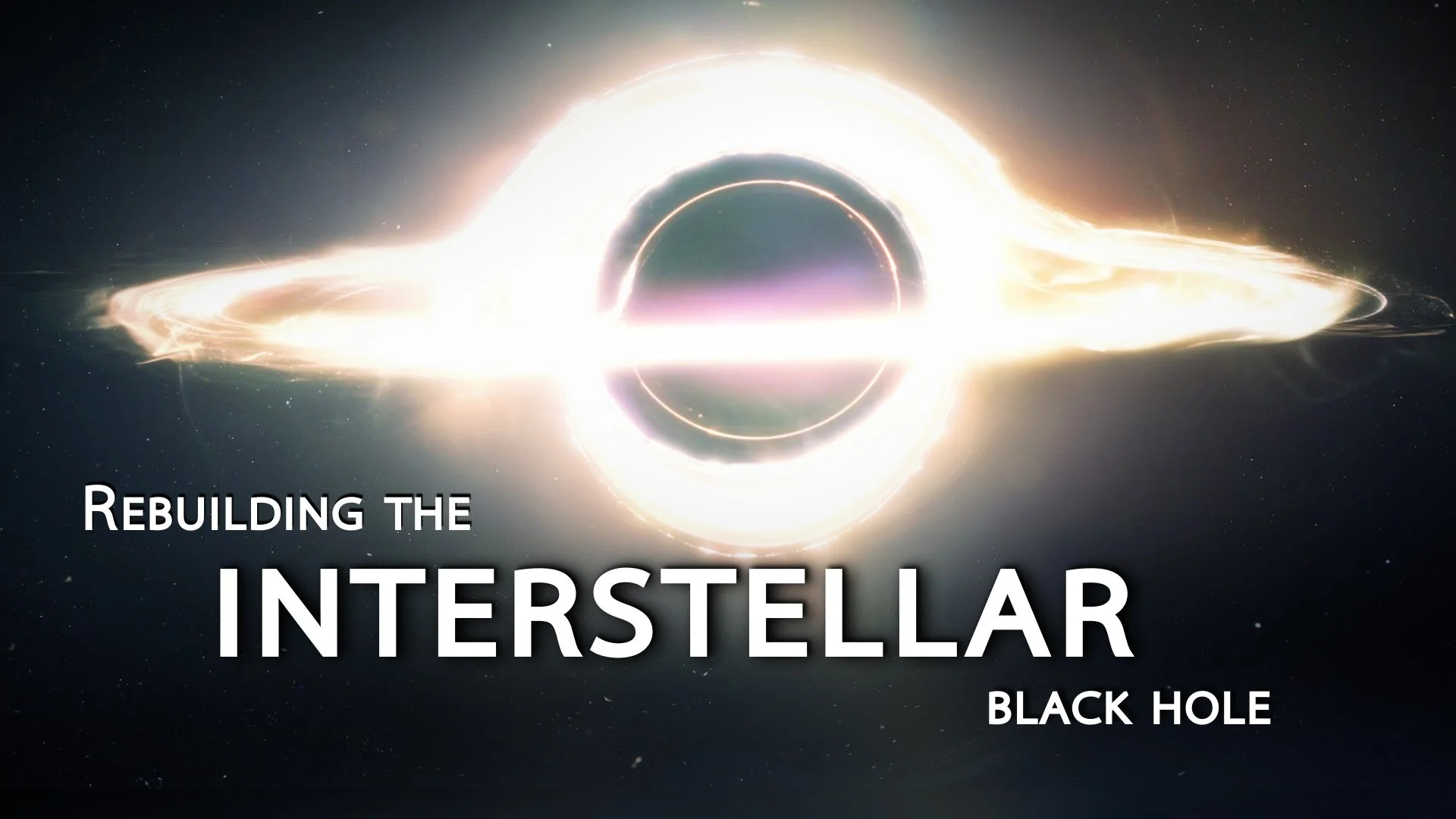 Rebuilding the INTERSTELLAR black hole | Shanks FX | PBS Digital Studios –  YouTube