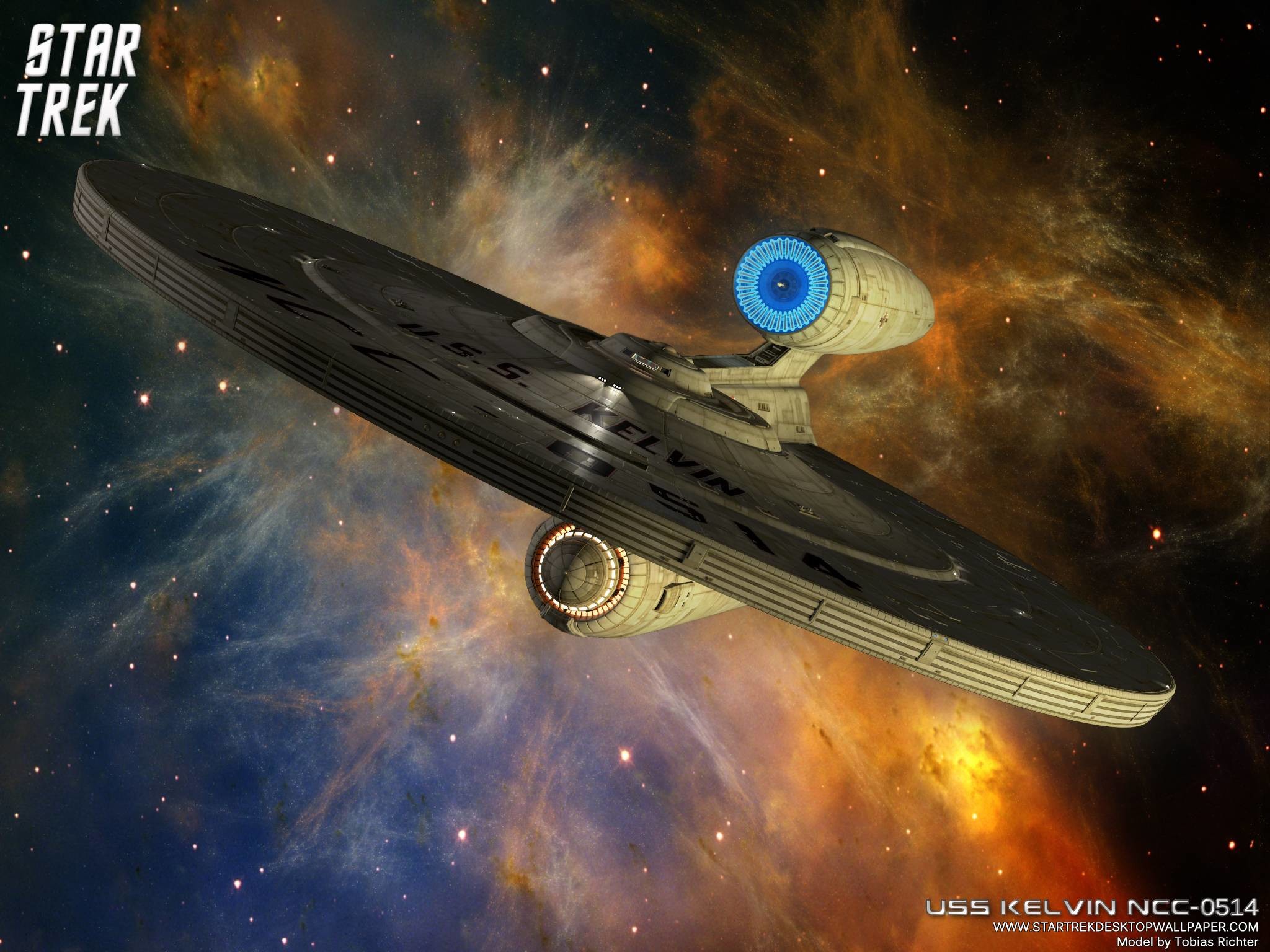 Star Trek Federation Star Ship USS Kelvin NCC 0514, free Star Trek .