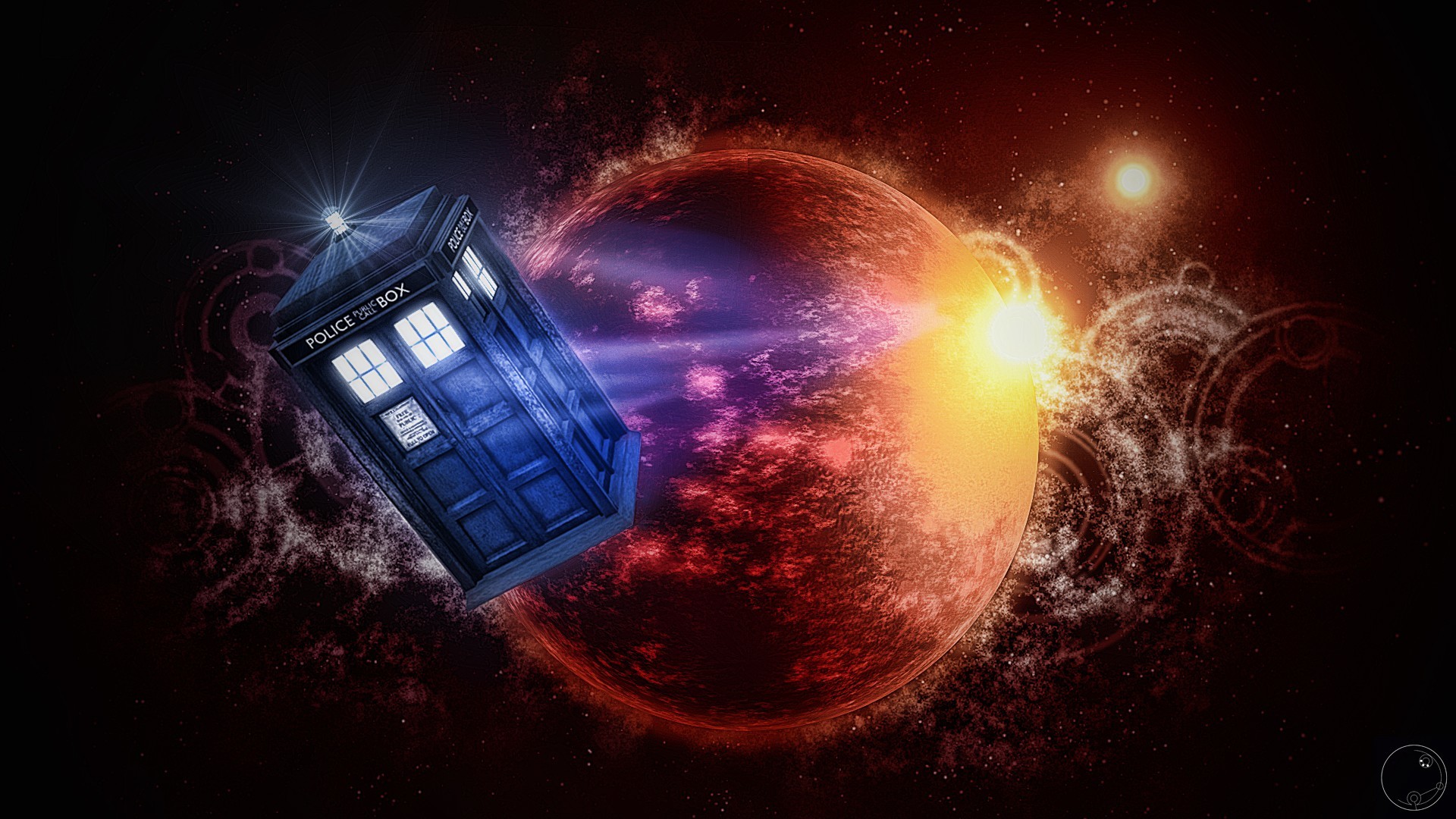 Doctor Who, TARDIS, The Doctor, Artwork, TV Wallpapers HD / Desktop and Mobile Backgrounds