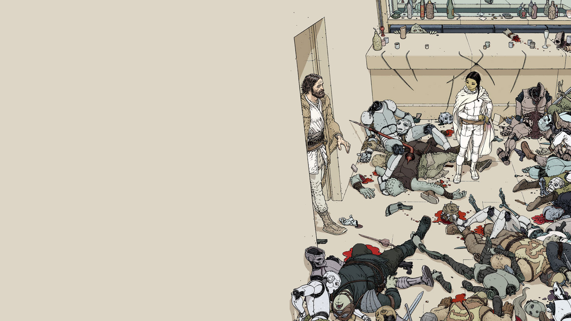 Photo 17 Jul 10 notes Star wars by Frank Quitely