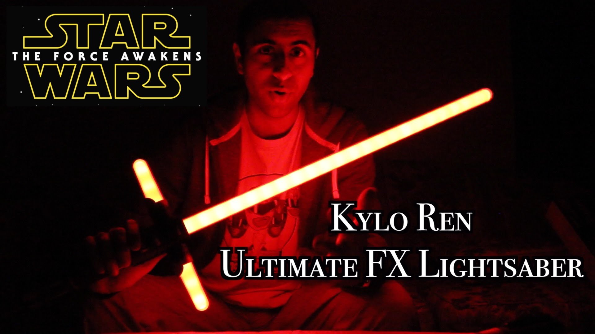 Kylo Ren Ultimate FX Lightsaber Review [Star Wars: The Force Awakens] –  YouTube