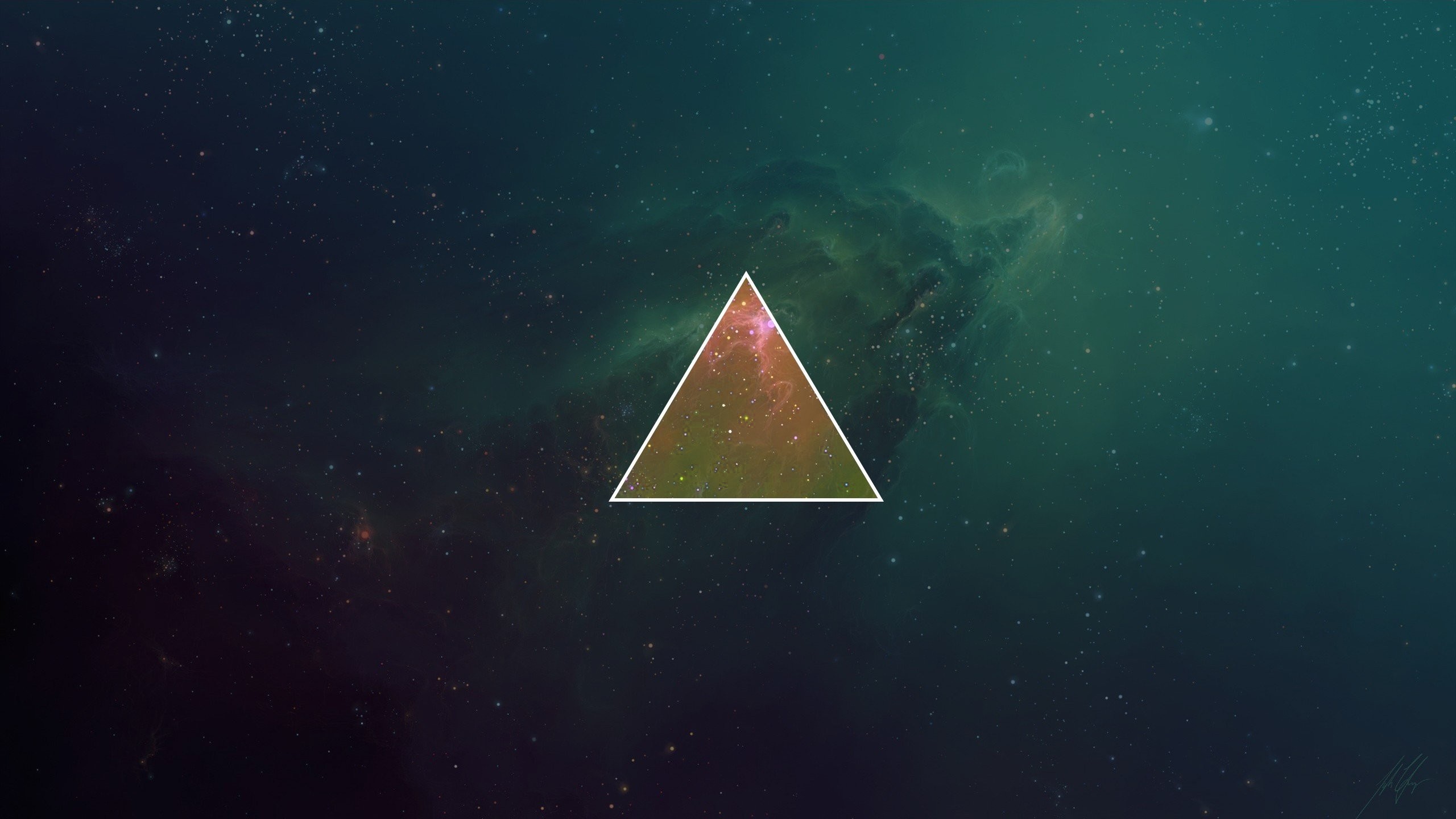 Galaxy Triangles Skies Hipster Photography Minimalism free iPhone or Android Full HD wallpaper