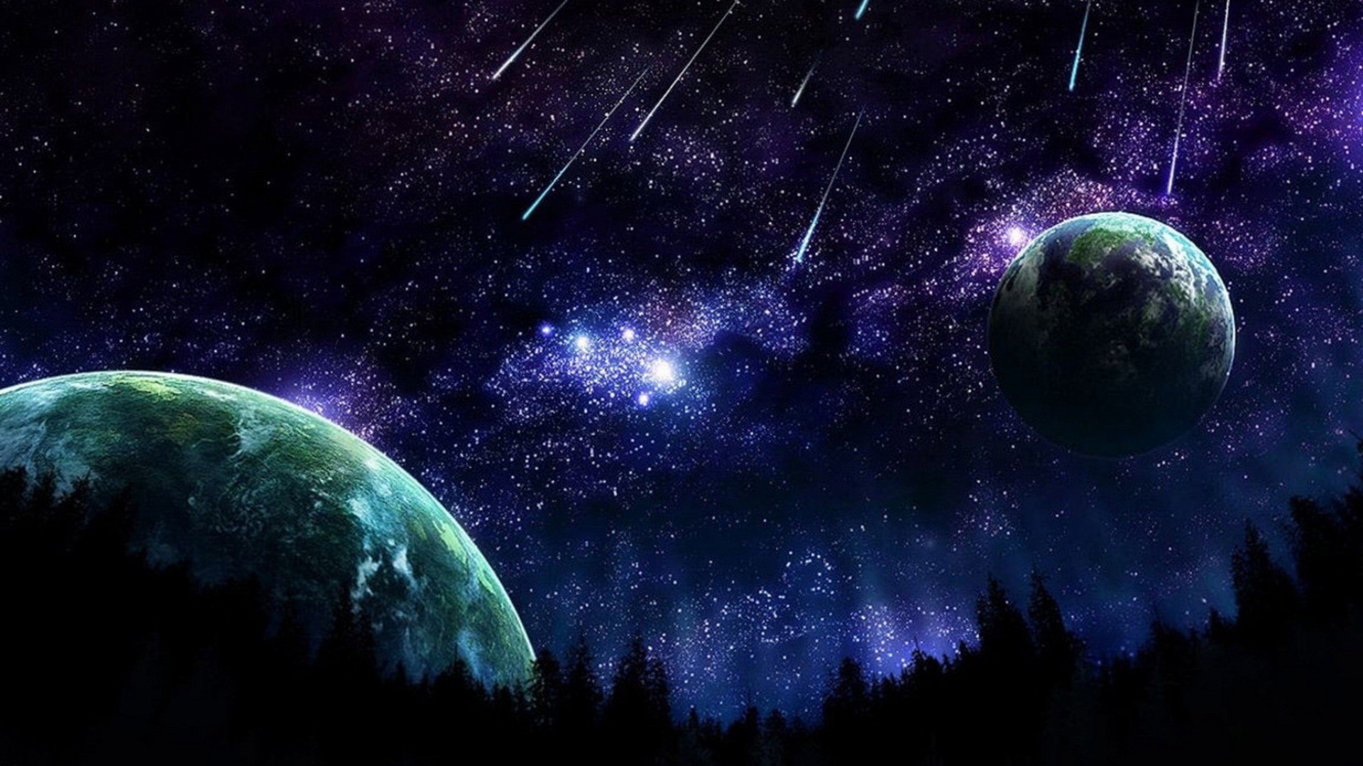 Outer Space Wallpaper Outer, Space, Stars, Planets .