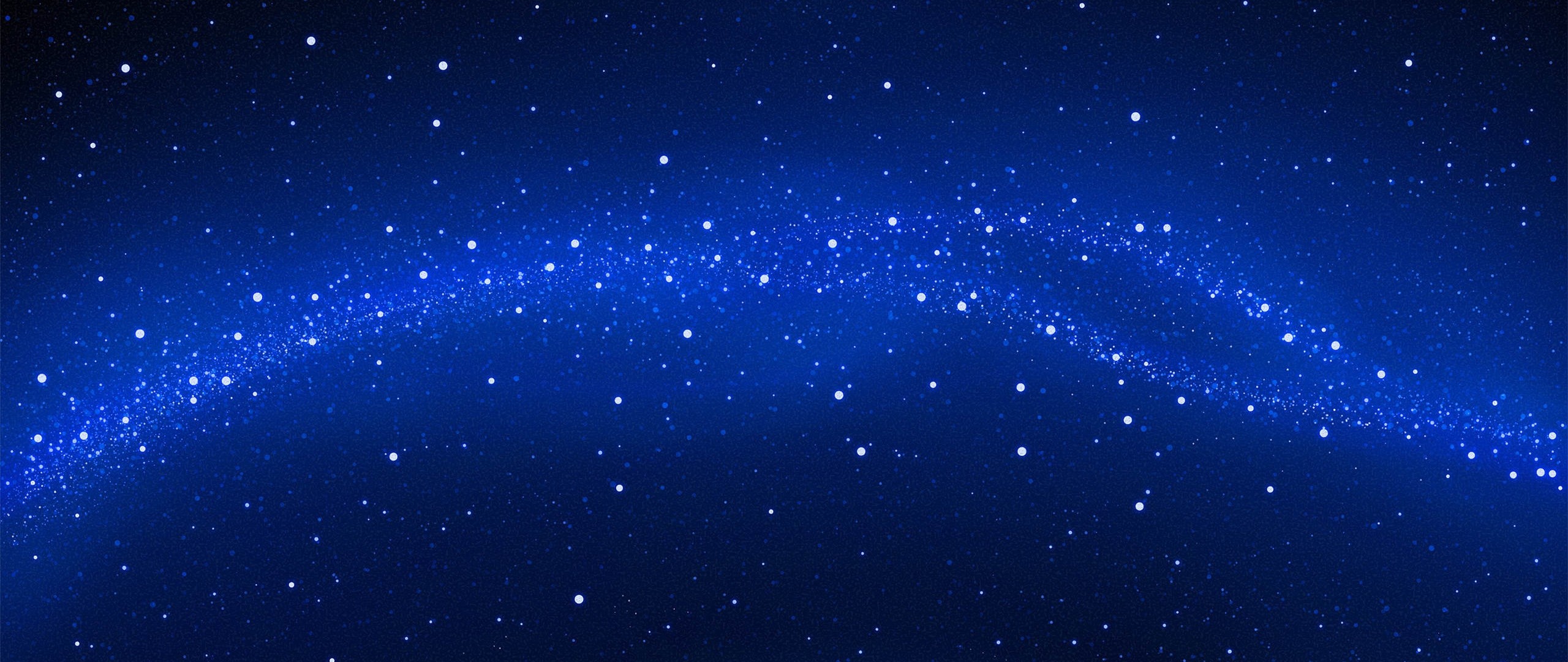 Wallpaper space, stars, blue background