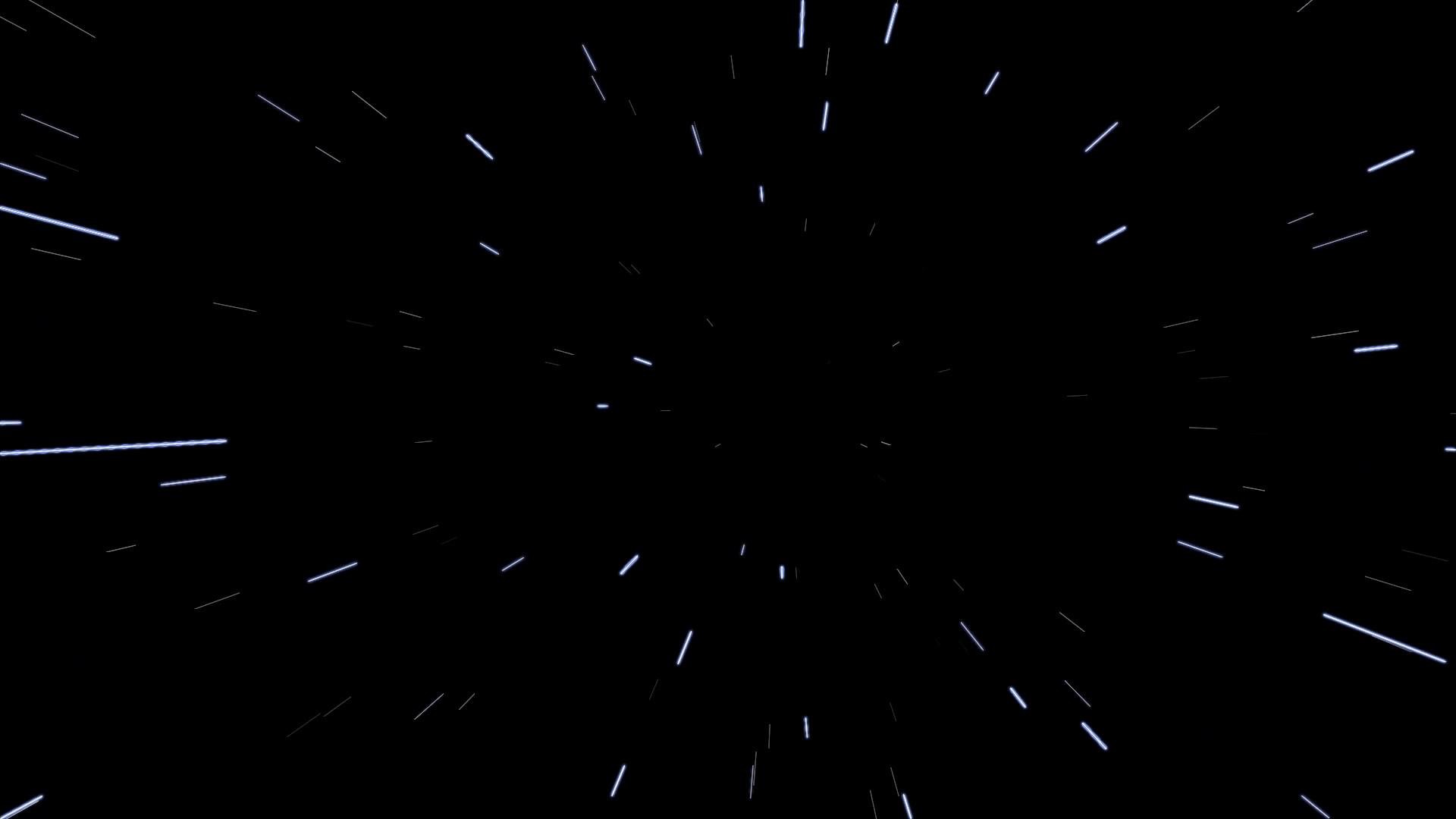 Space Warp Speed Effect Background HD