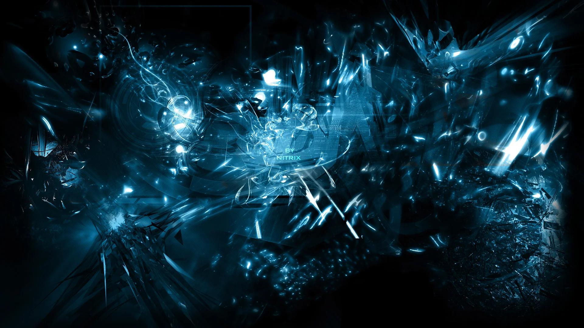 Space abstract wallpaper by nitr1x digital art mixed media abstract