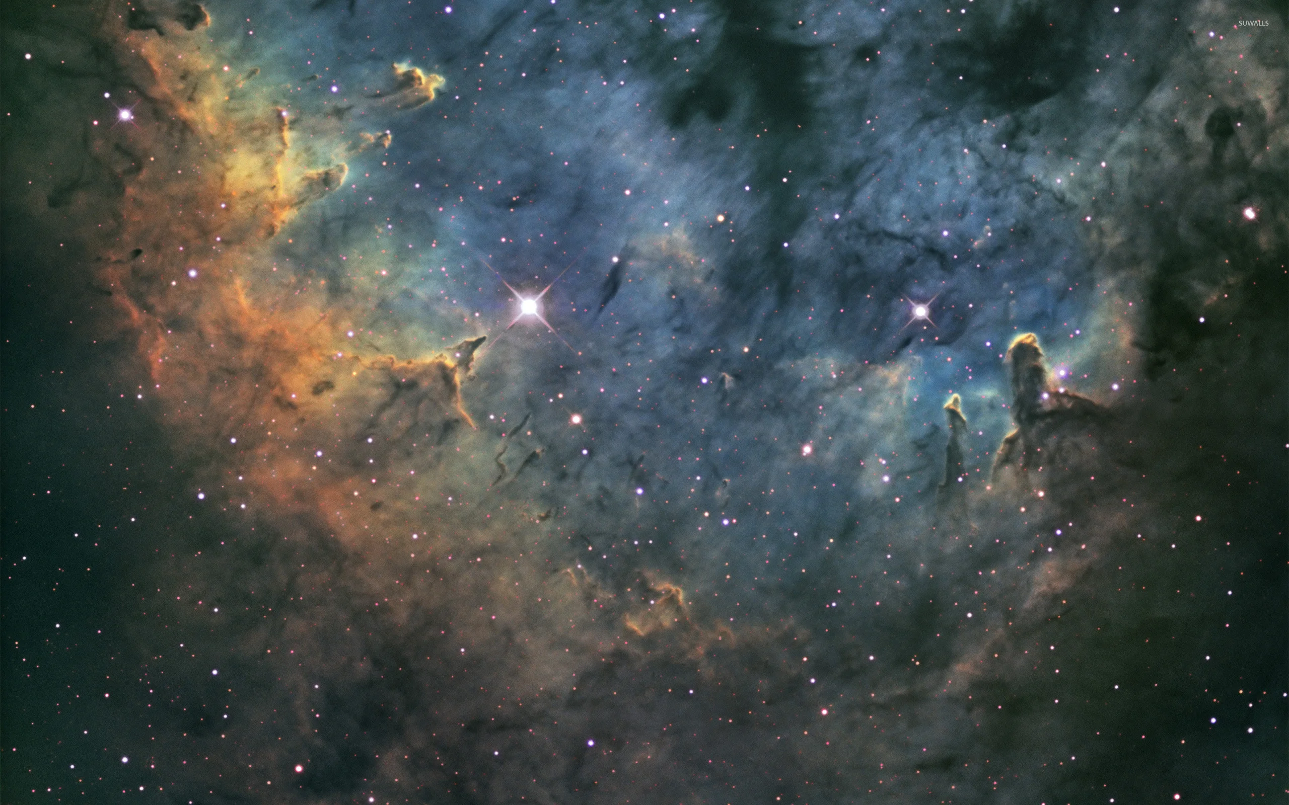 NGC 7822 Nebula wallpaper