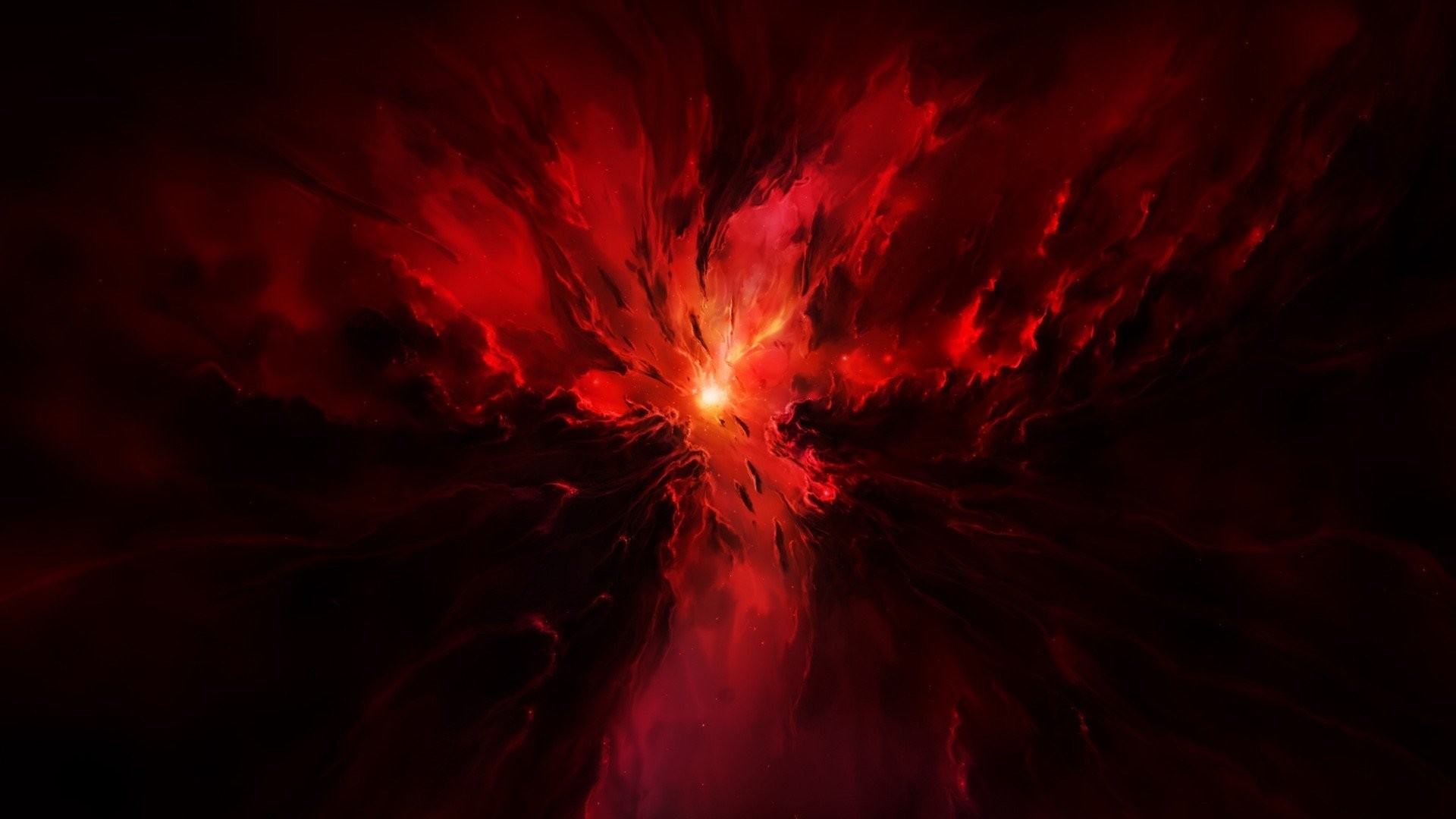 Red Space 1920×1080