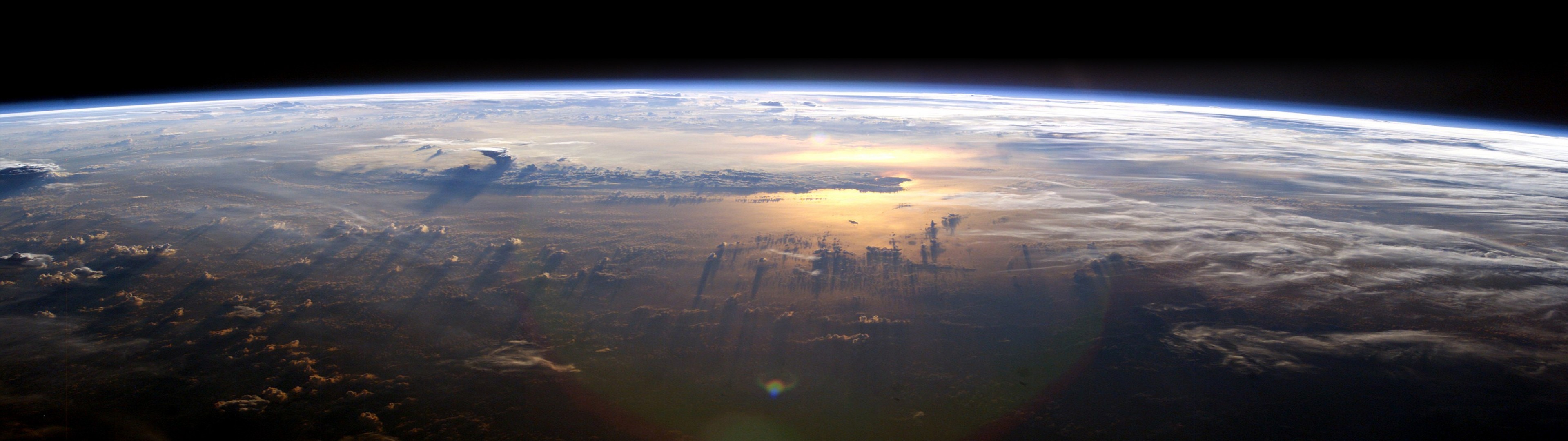 outer-space-earth-atmosphere-orbit-3840×1080-hd-wallpaper-