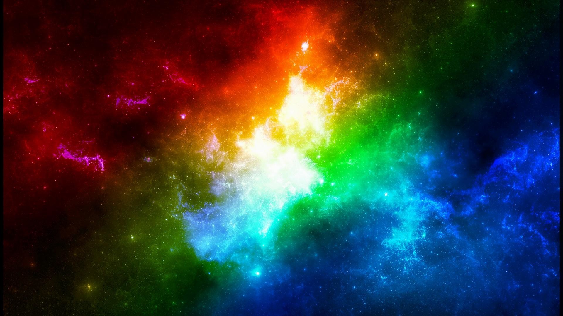 Colorful galaxy desktop wallpapers 1920×1080