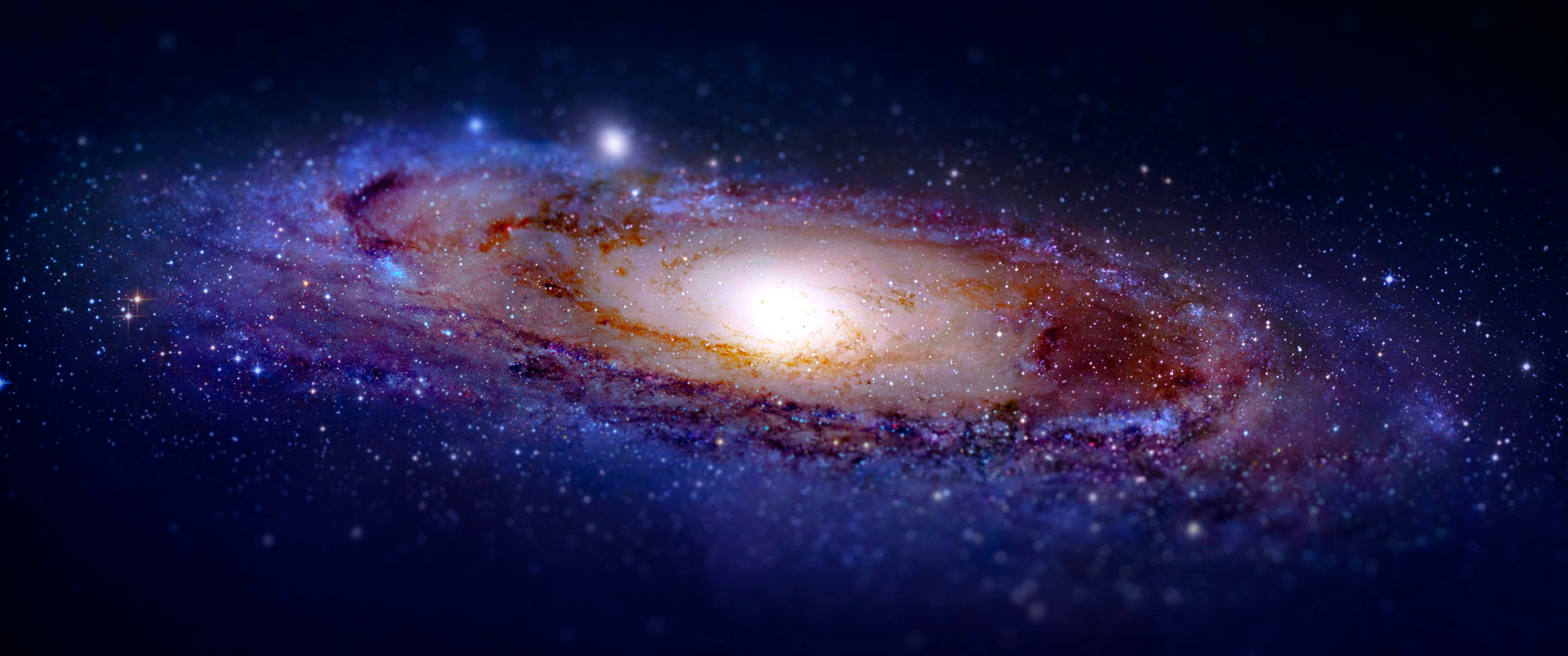 Andromeda Galaxy Ultrawide Wallpaper