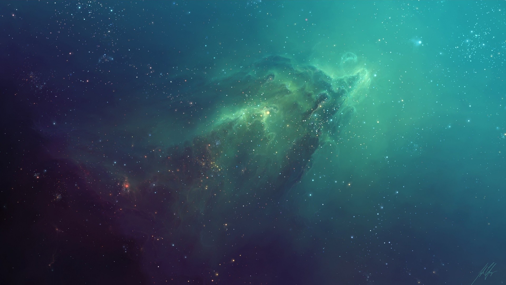 Mac Space Wallpaper