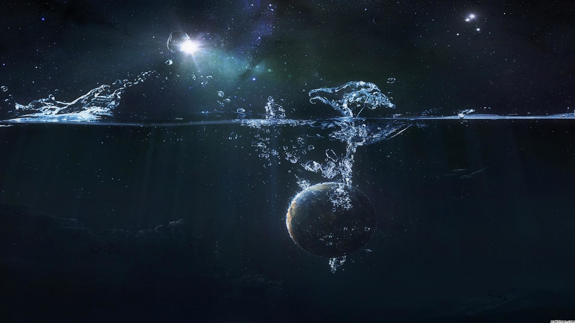 Water earth abstract space space wallpaper 33309156 fanpop