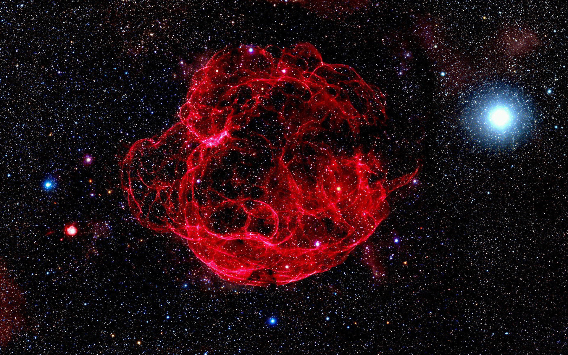 Space Stars Nebula Desktop Wallpaper