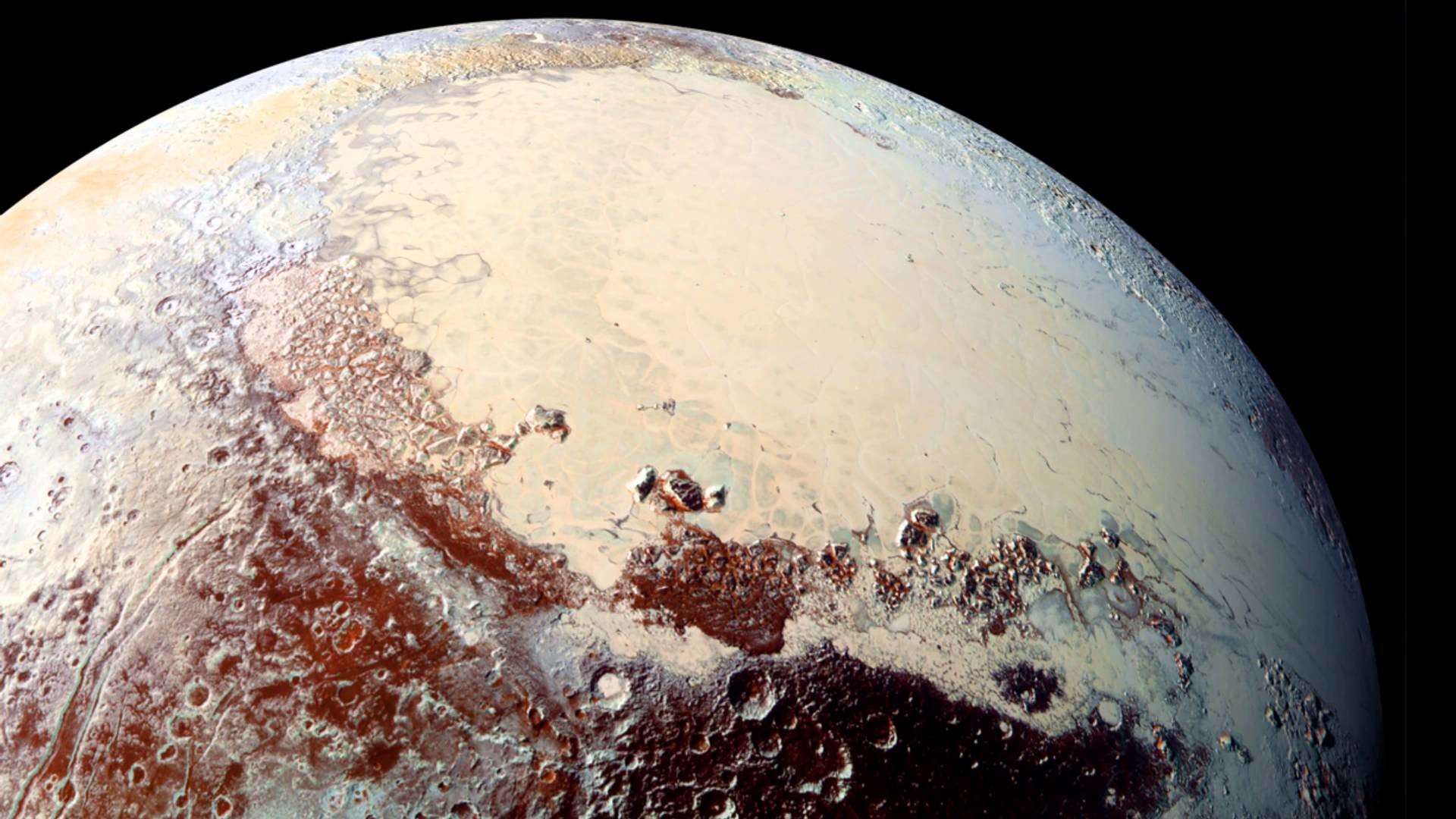 Pluto and Charon in NASA images (4K update)