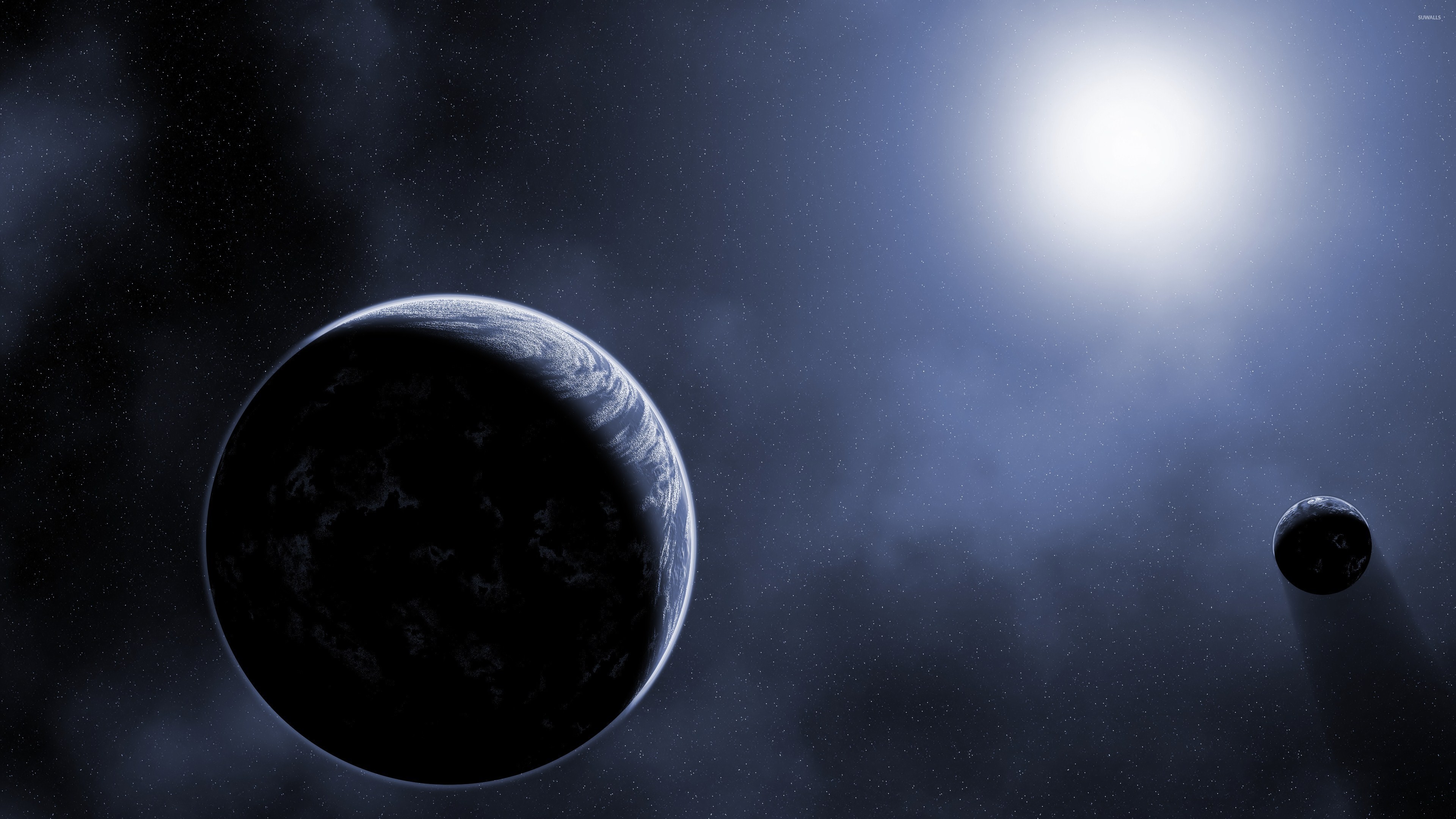 Dark side of the planets wallpaper jpg