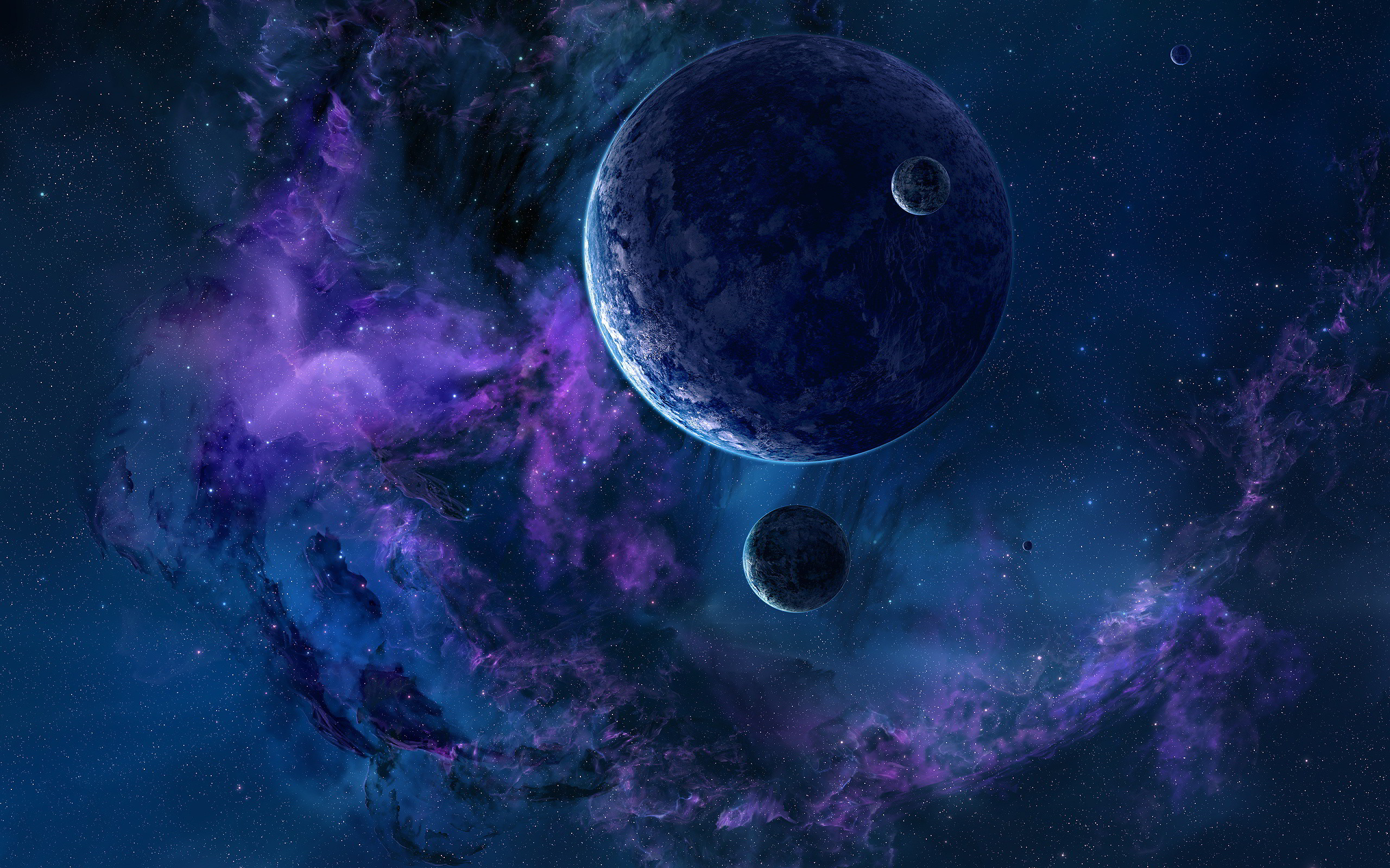 Image for Space Stars And Planets Wallpaper