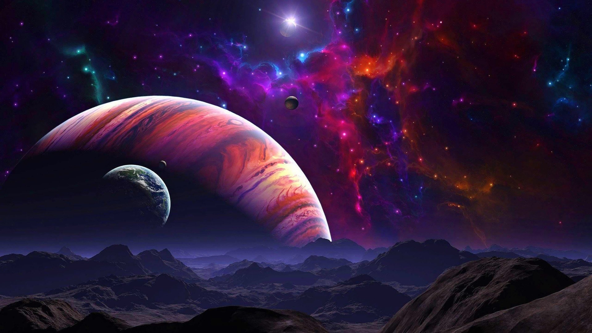 Artwork Fantasy Art Concept Skies Galaxies Space Digital …