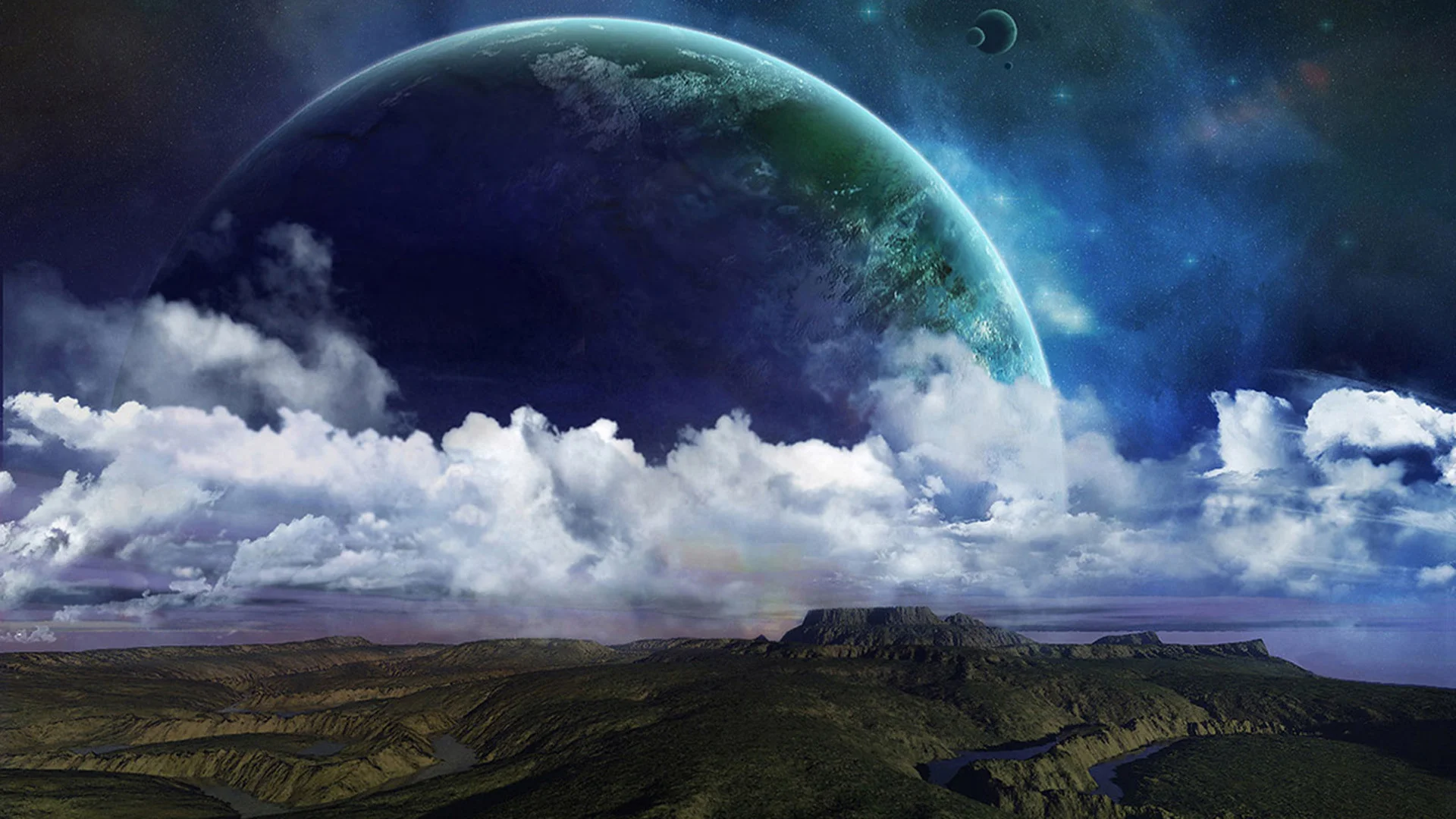 Fantasy Space Art Free Desktop Wallpapers for Widescreen, HD and Mobile