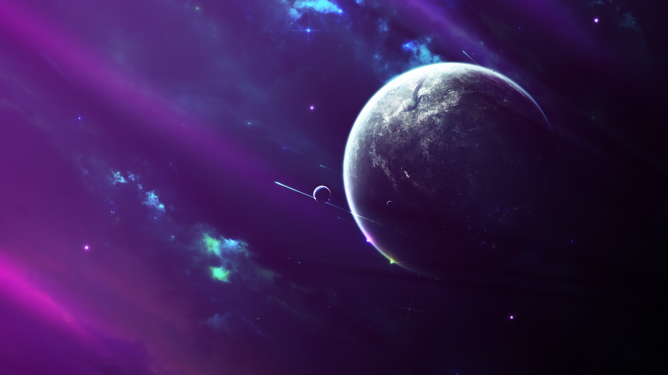 Planet, Space, Fantasy art Wallpapers HD / Desktop and Mobile Backgrounds