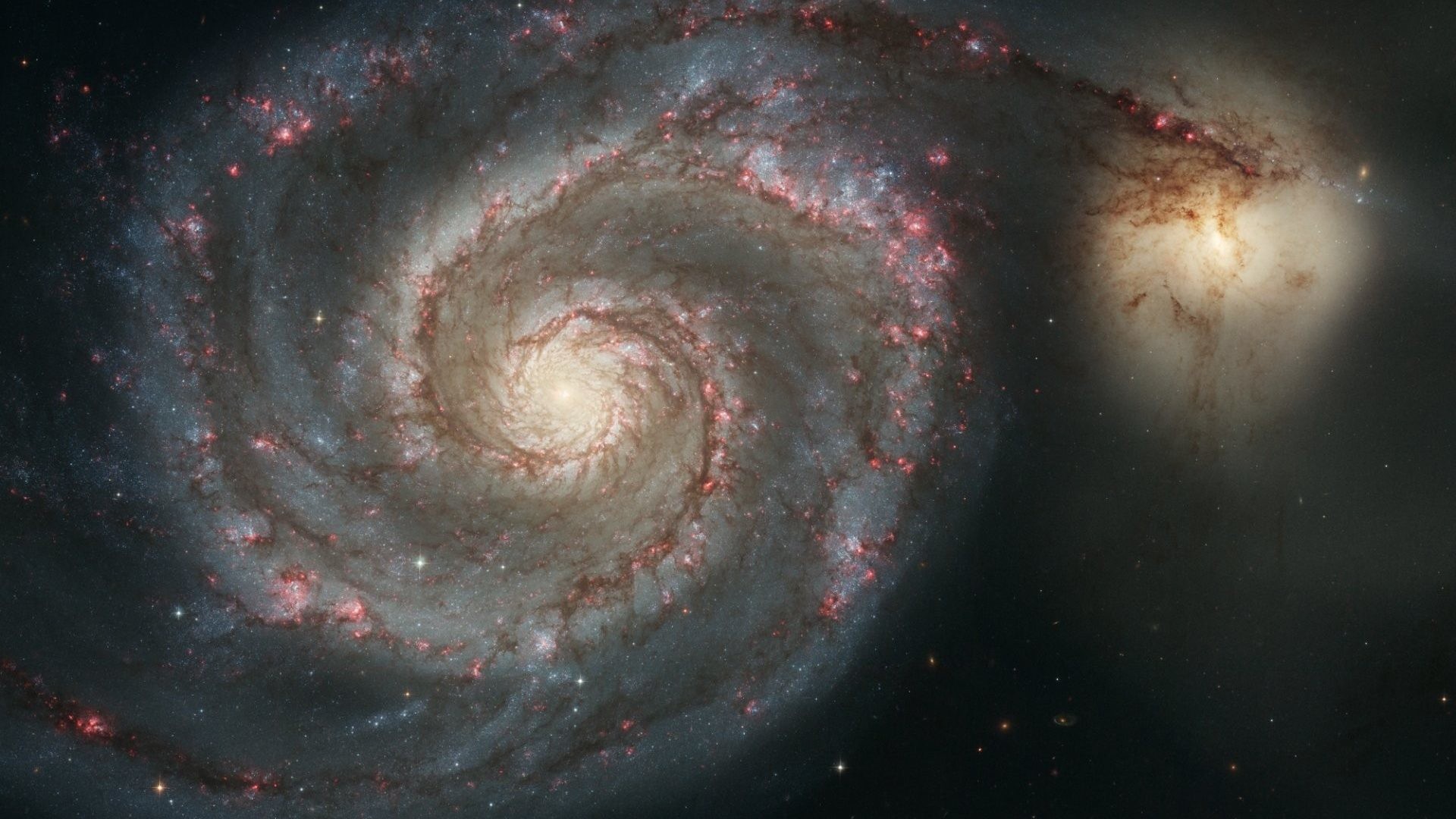 Real Tag – Space Whirlpool Galaxy Hubble Real Nature Wallpaper Tab for HD 169