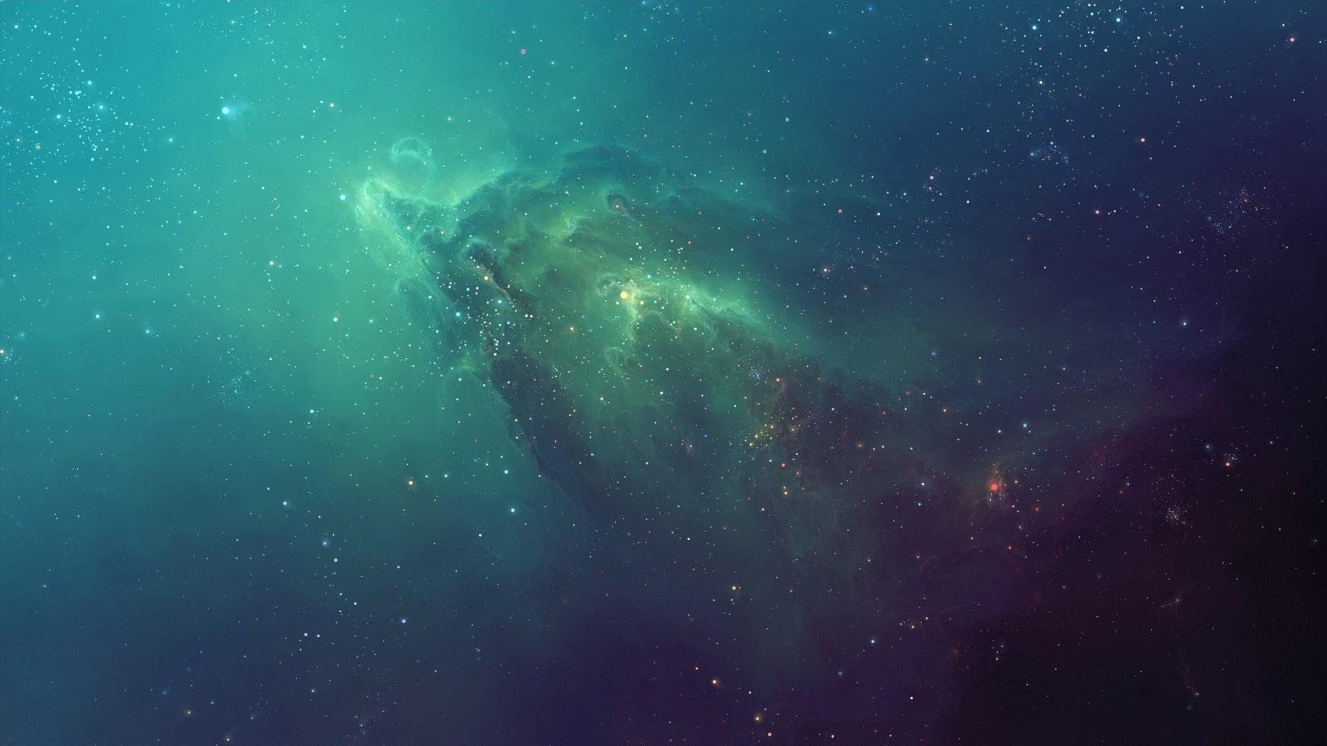 Premium stock video  4k galaxy space nebula background