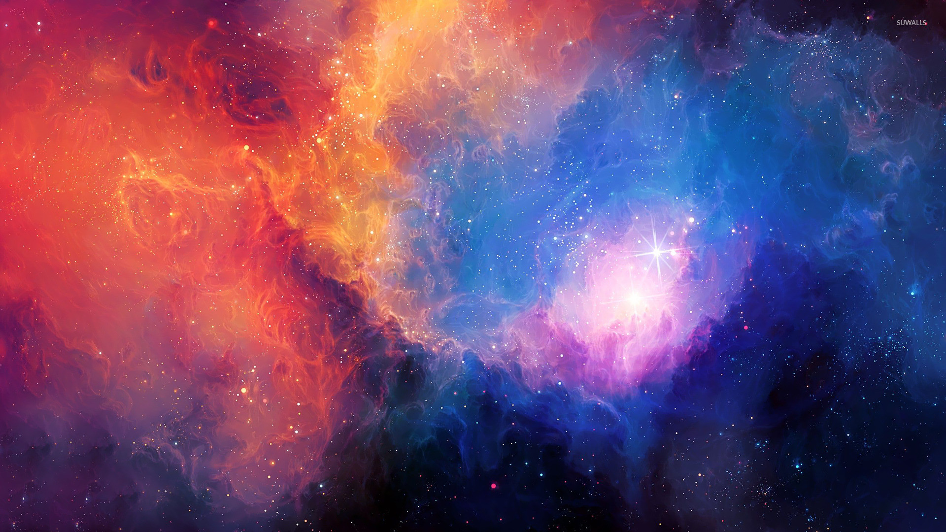 Colorful nebula wallpaper jpg