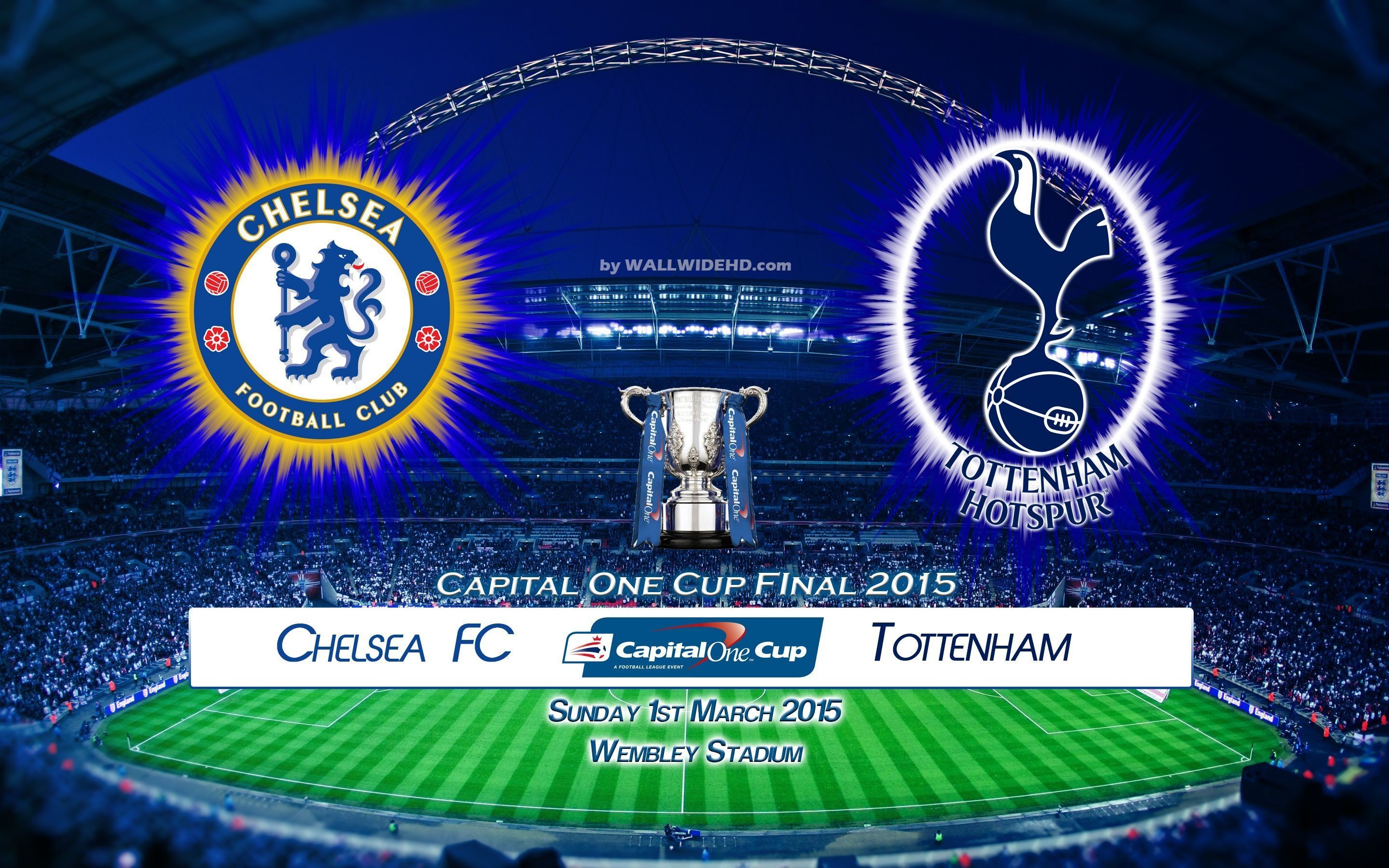 Chelsea FC vs Tottenham Hotspur 2015 Capital One