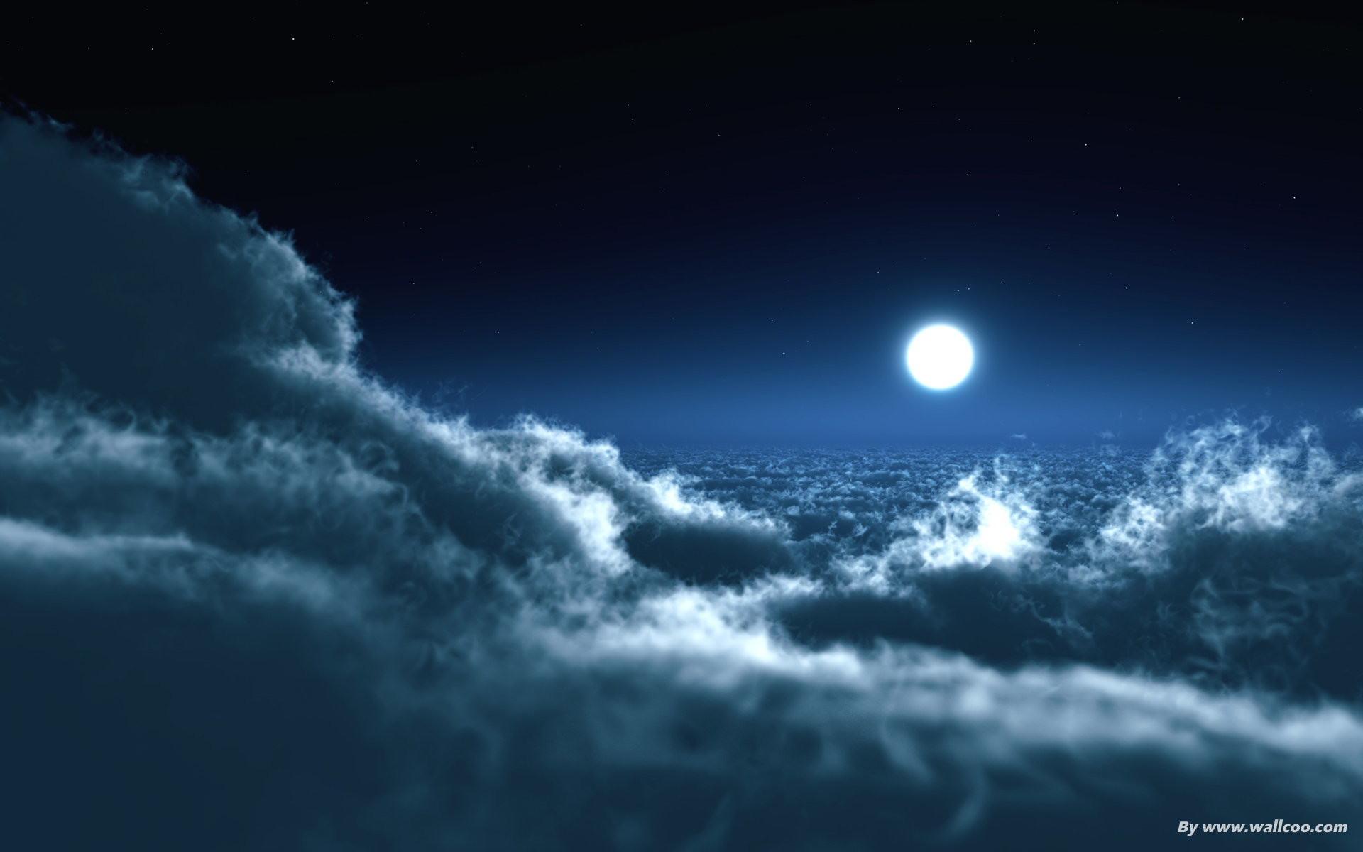 Animated Clouds Moon Night Nature High quality wallpapers in hdhigh definition,widescreen resolutions for desktop,mobiles and tabs absolutely free