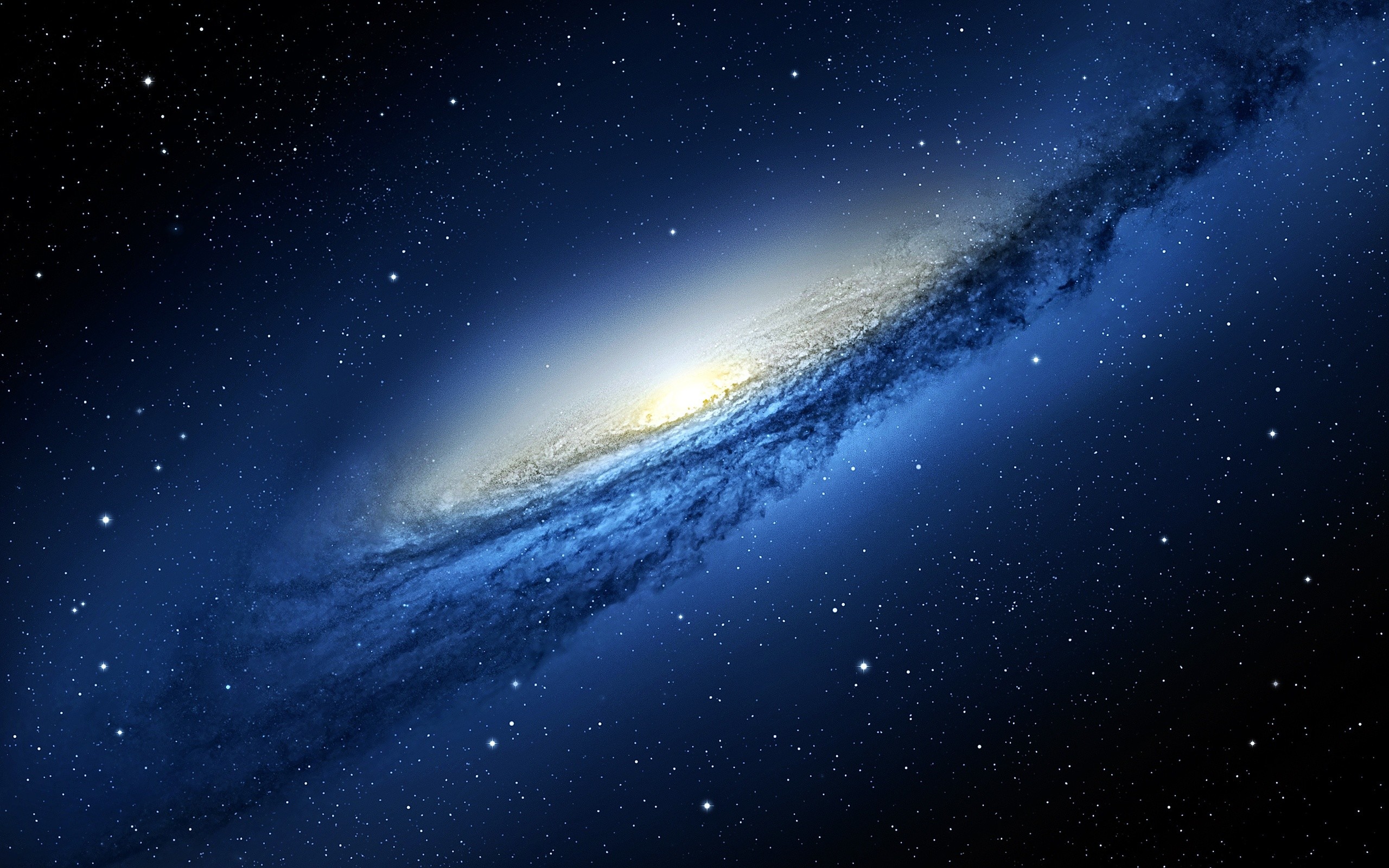 Blue Galaxy | 2560 x 1600 …