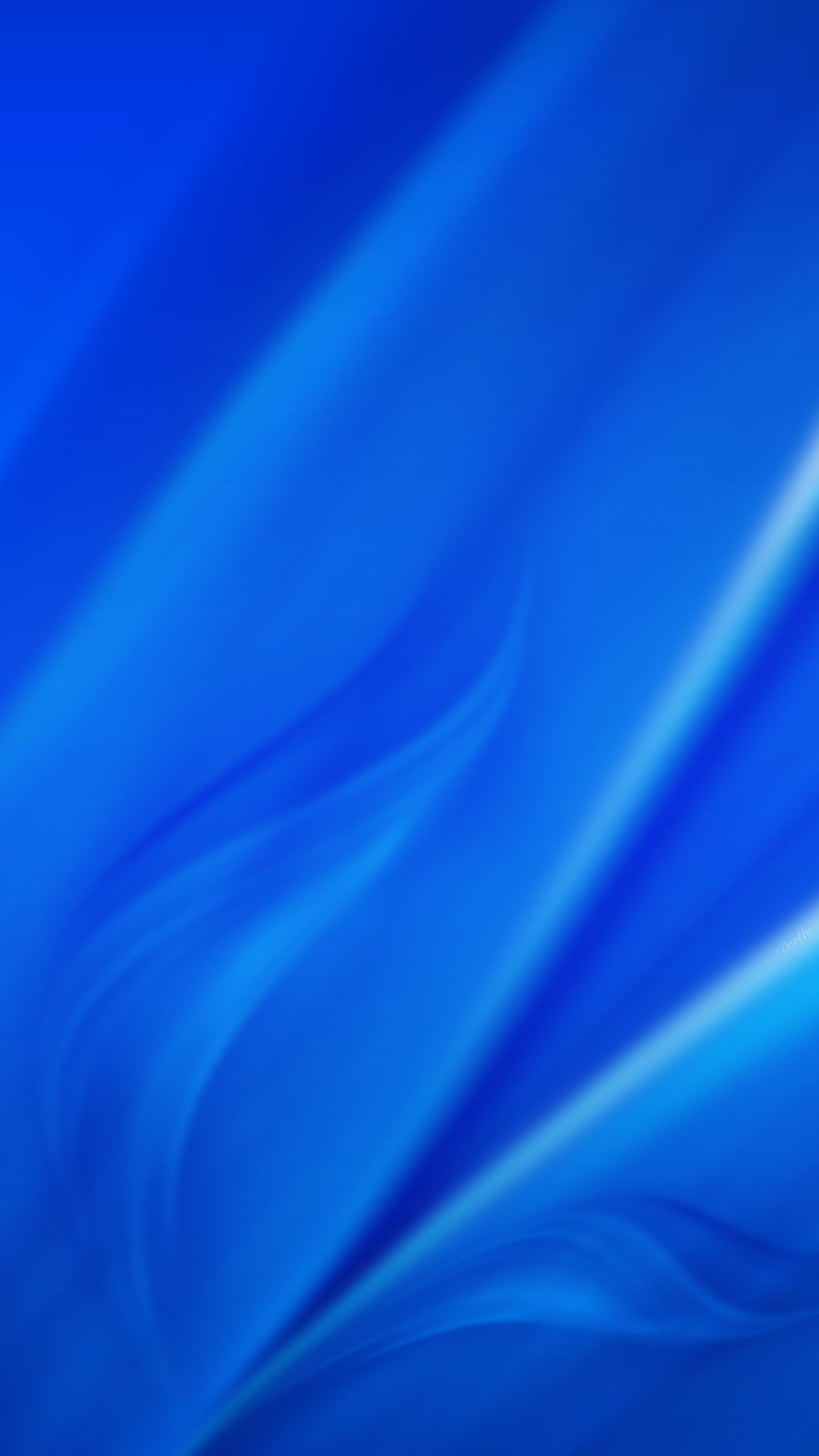 Wallpaper Samsung Galaxy S6 – Blue (by Dooffy) by Dooffy-Design